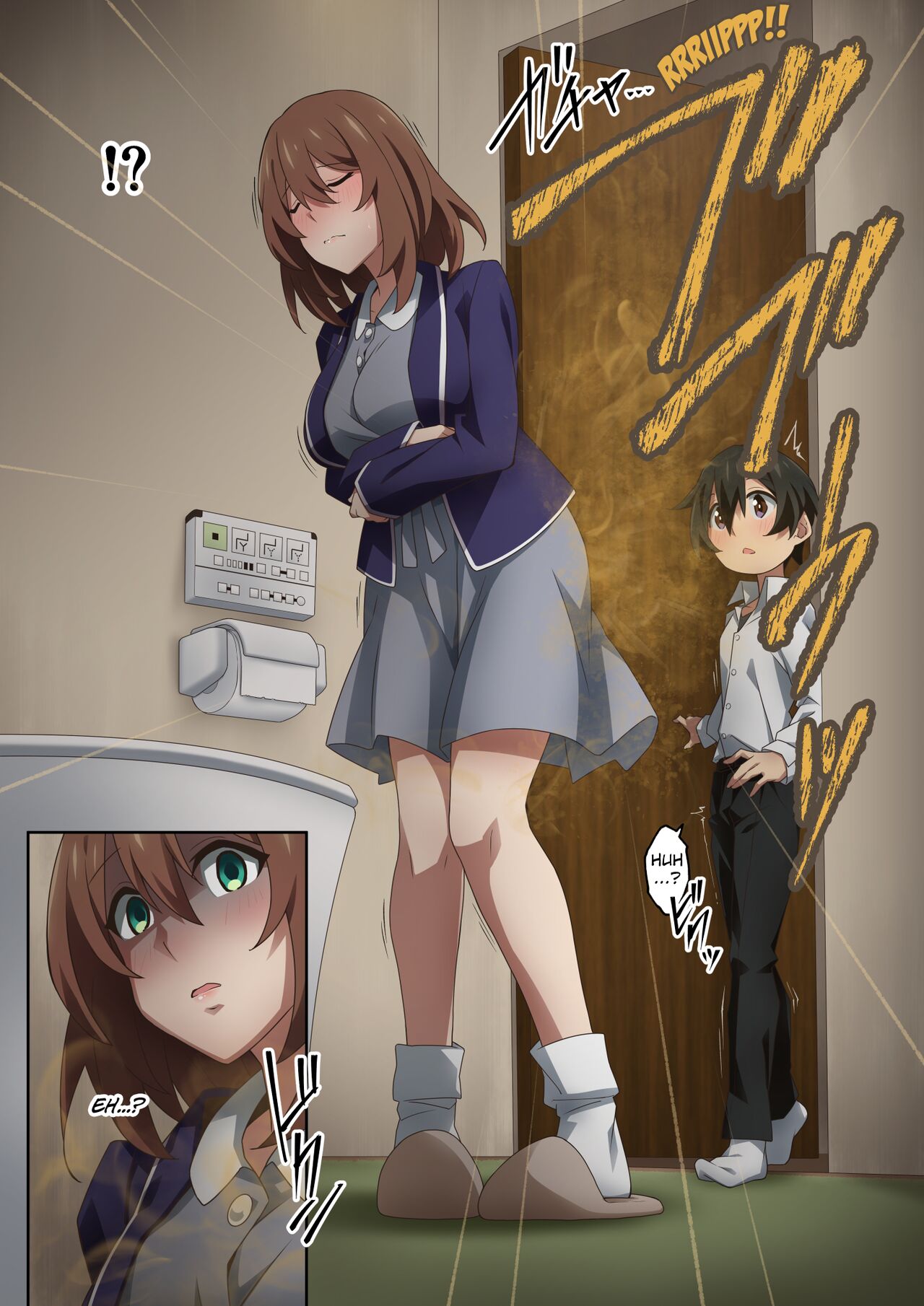 [Kaori no Chikara (Kaze no Koe)]Boku wa Katei Kyoushi no Sensei no Gas Nuki Gakari | I'm in Charge of Helping My Private Tutor Pass Her Gas[English] [Kuraudo] Page 17
