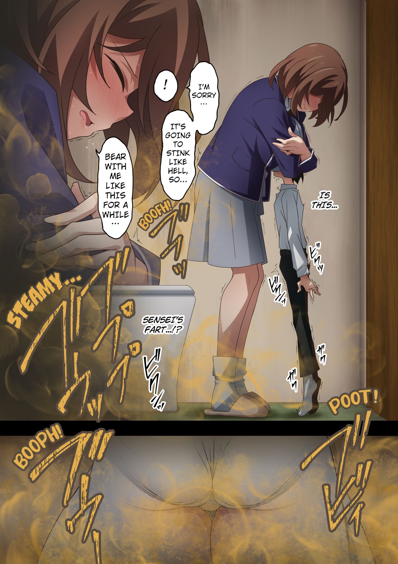 [Kaori no Chikara (Kaze no Koe)]Boku wa Katei Kyoushi no Sensei no Gas Nuki Gakari | I'm in Charge of Helping My Private Tutor Pass Her Gas[English] [Kuraudo] Page 20