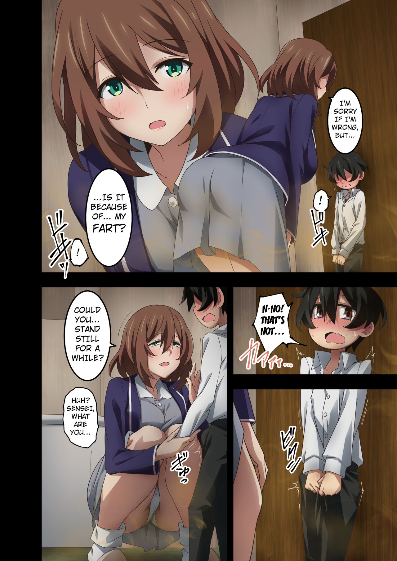 [Kaori no Chikara (Kaze no Koe)]Boku wa Katei Kyoushi no Sensei no Gas Nuki Gakari | I'm in Charge of Helping My Private Tutor Pass Her Gas[English] [Kuraudo] Page 23