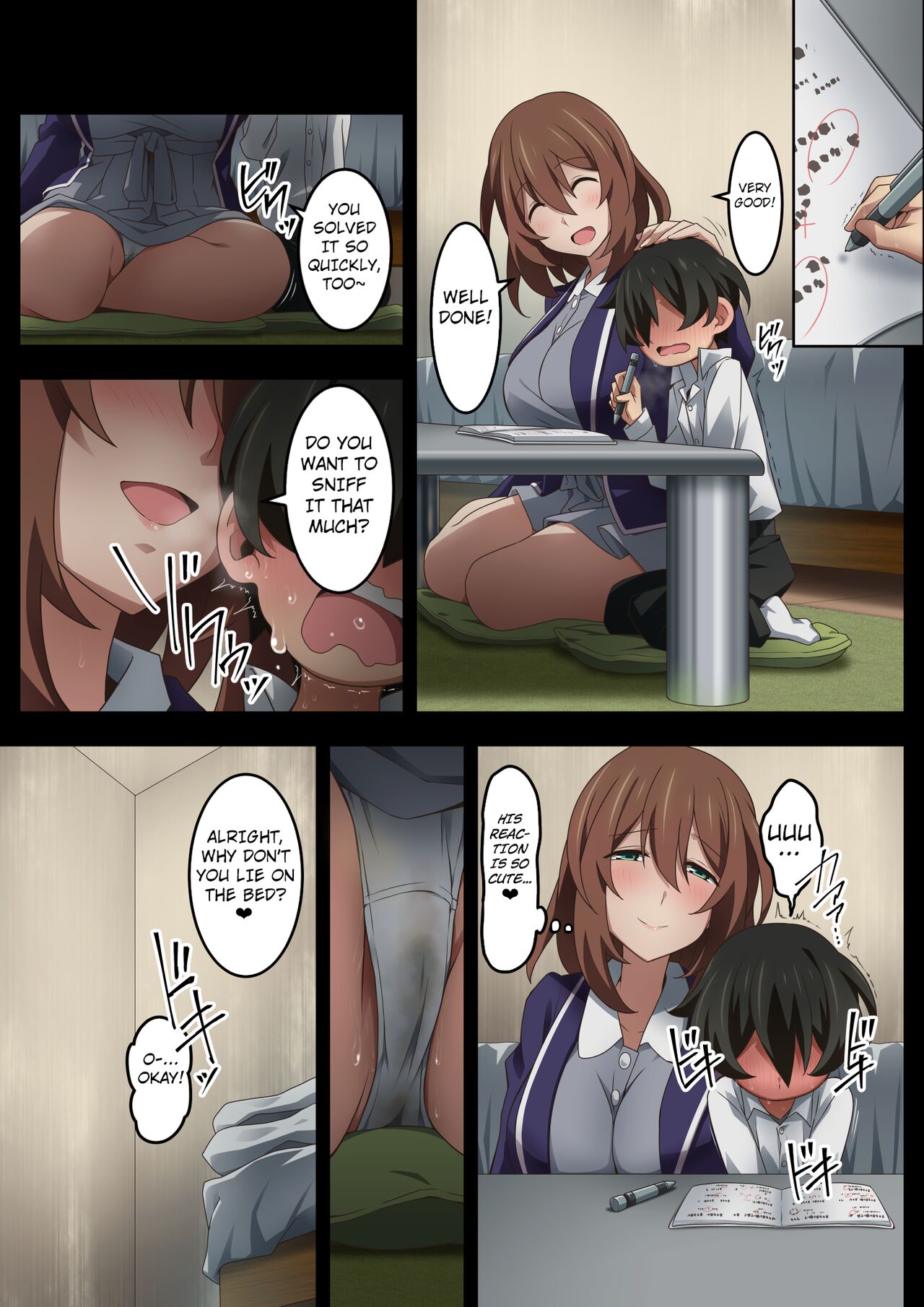 [Kaori no Chikara (Kaze no Koe)]Boku wa Katei Kyoushi no Sensei no Gas Nuki Gakari | I'm in Charge of Helping My Private Tutor Pass Her Gas[English] [Kuraudo] Page 36