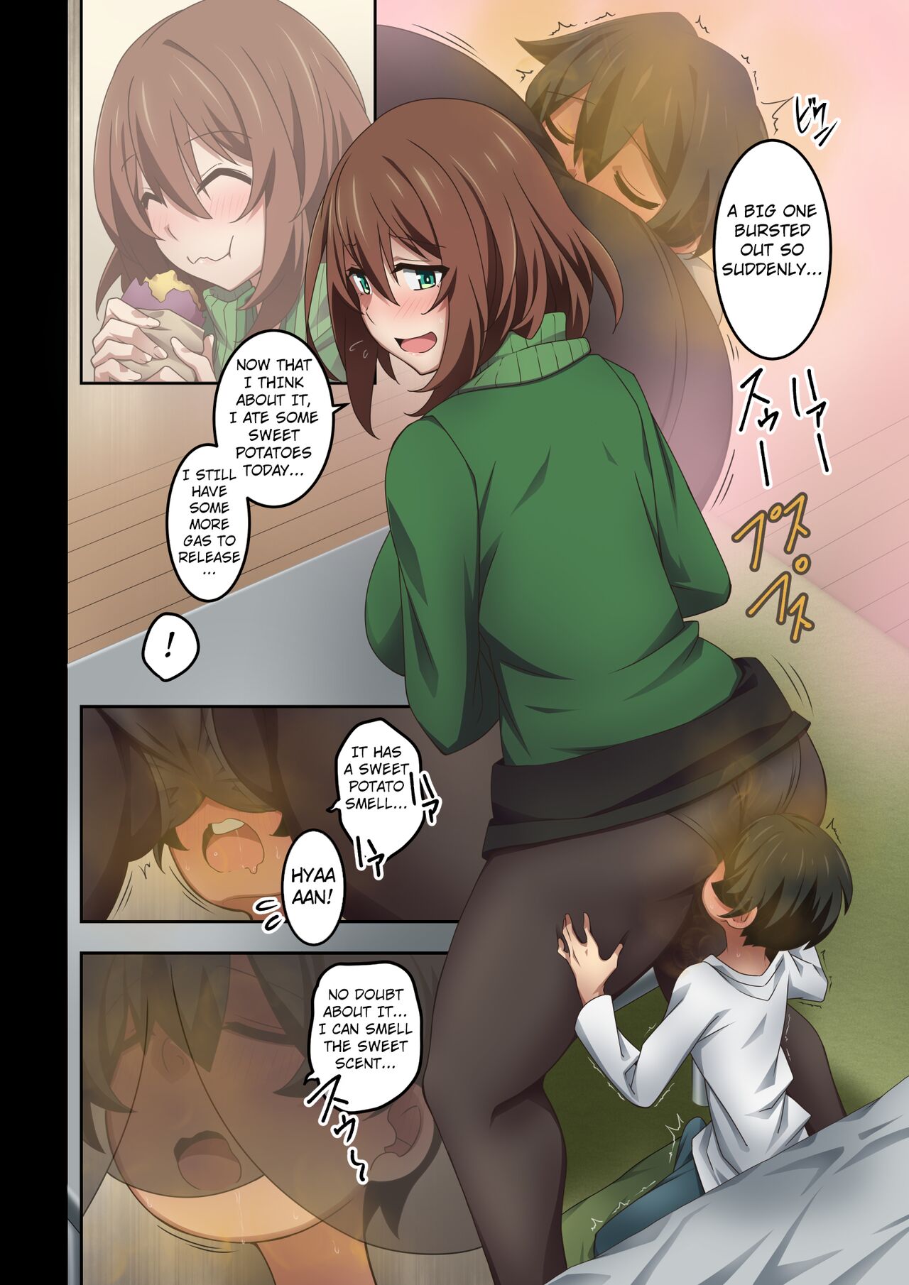 [Kaori no Chikara (Kaze no Koe)]Boku wa Katei Kyoushi no Sensei no Gas Nuki Gakari | I'm in Charge of Helping My Private Tutor Pass Her Gas[English] [Kuraudo] Page 51