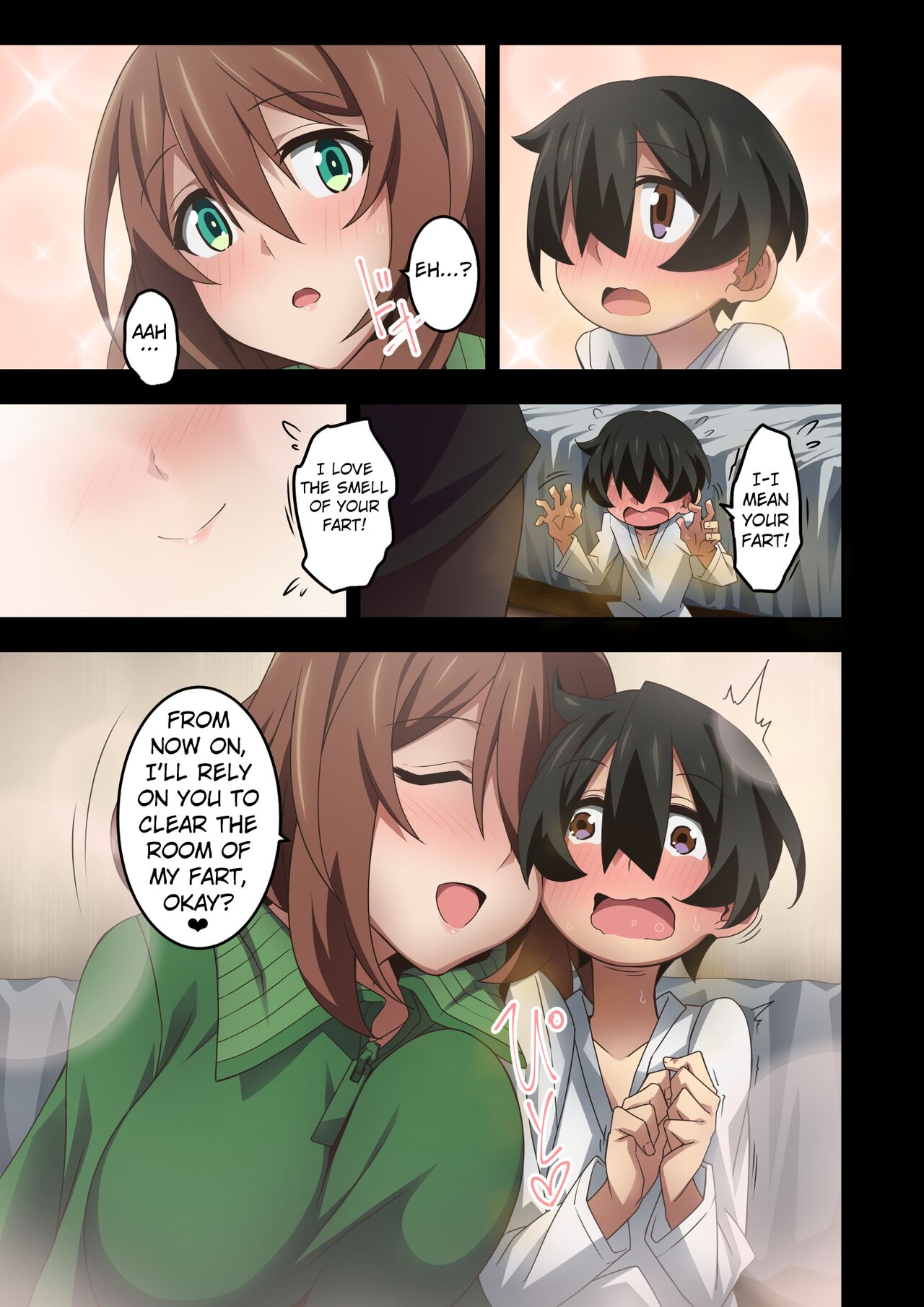 [Kaori no Chikara (Kaze no Koe)]Boku wa Katei Kyoushi no Sensei no Gas Nuki Gakari | I'm in Charge of Helping My Private Tutor Pass Her Gas[English] [Kuraudo] Page 54