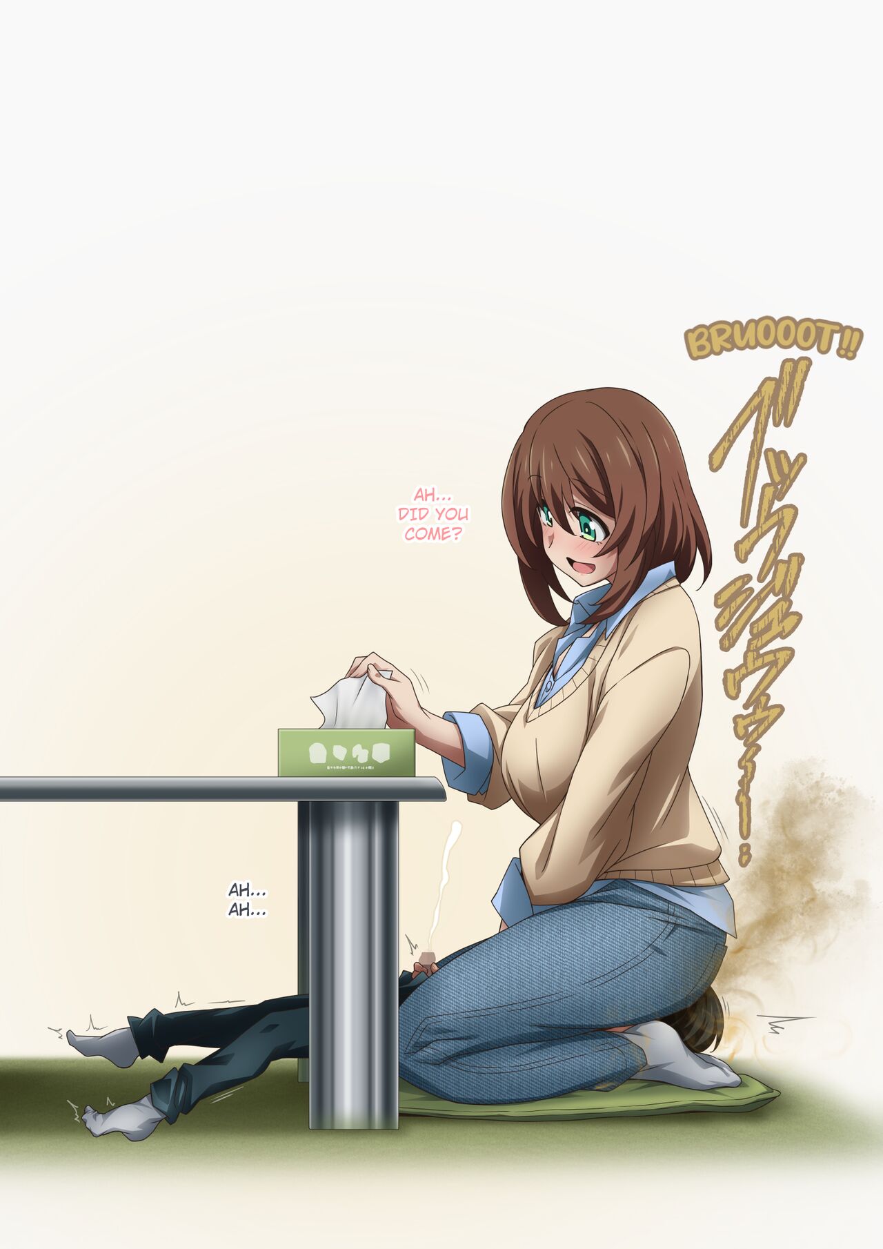 [Kaori no Chikara (Kaze no Koe)]Boku wa Katei Kyoushi no Sensei no Gas Nuki Gakari | I'm in Charge of Helping My Private Tutor Pass Her Gas[English] [Kuraudo] Page 67