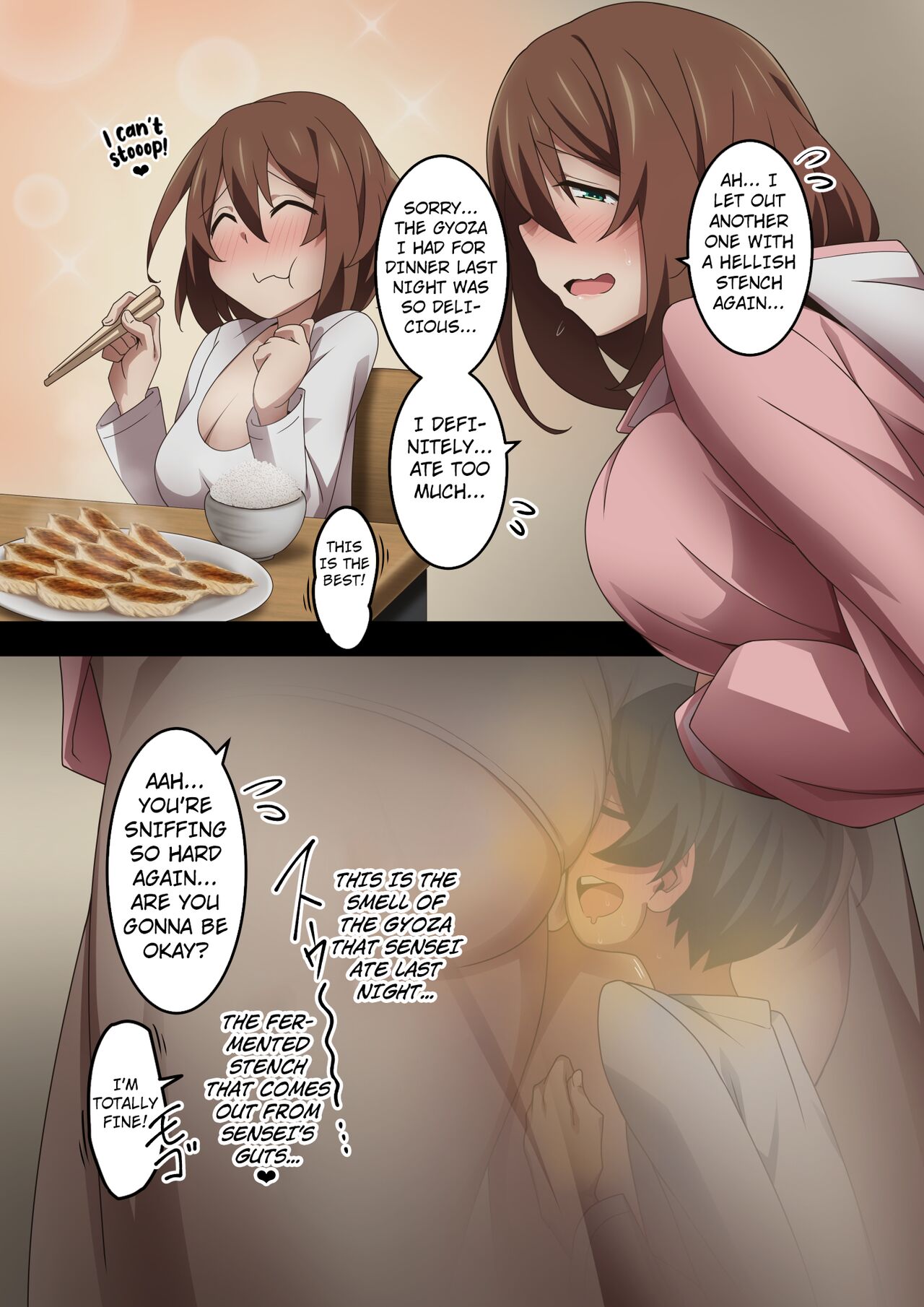 [Kaori no Chikara (Kaze no Koe)]Boku wa Katei Kyoushi no Sensei no Gas Nuki Gakari | I'm in Charge of Helping My Private Tutor Pass Her Gas[English] [Kuraudo] Page 72