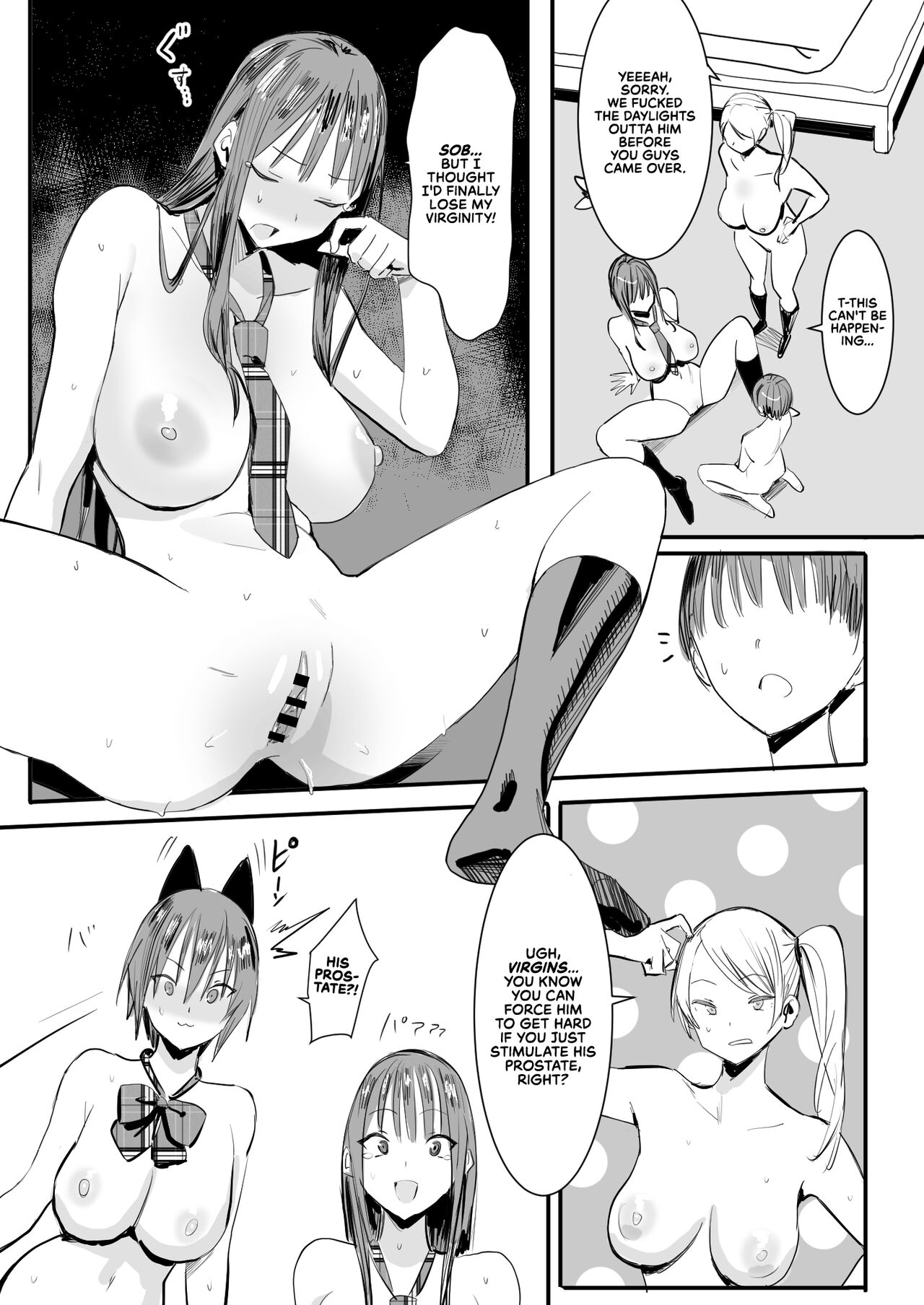 [Kokusan JK (Velzhe)]Teisou Kannen Gyaku no Sekai de Rachikankin Sareru Hon | Kidnapped and Raped in a World Where Girls Are the Creeps[English] [RedLantern+Head Empty] [Digital] Page 24