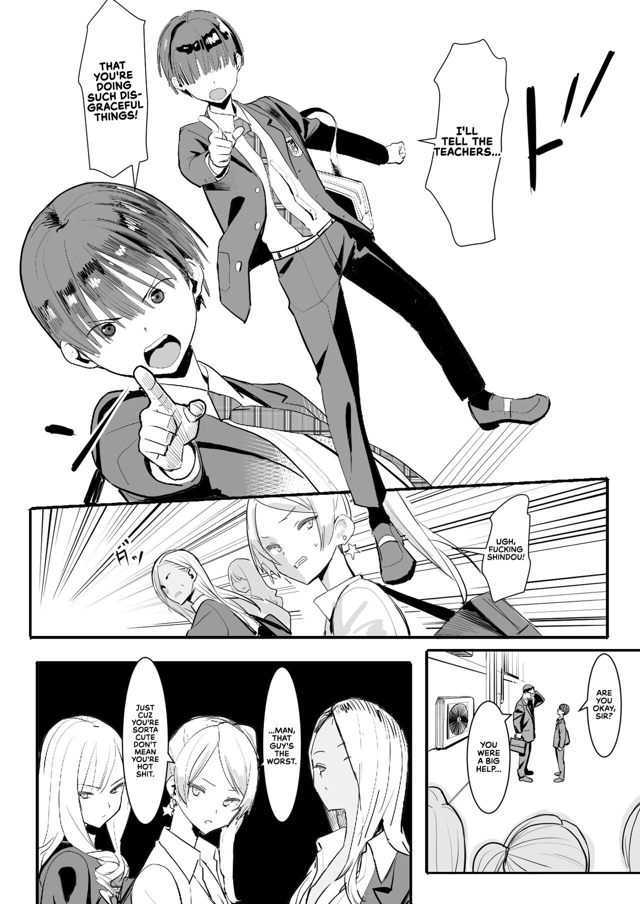 [Kokusan JK (Velzhe)]Teisou Kannen Gyaku no Sekai de Rachikankin Sareru Hon | Kidnapped and Raped in a World Where Girls Are the Creeps[English] [RedLantern+Head Empty] [Digital] Page 5