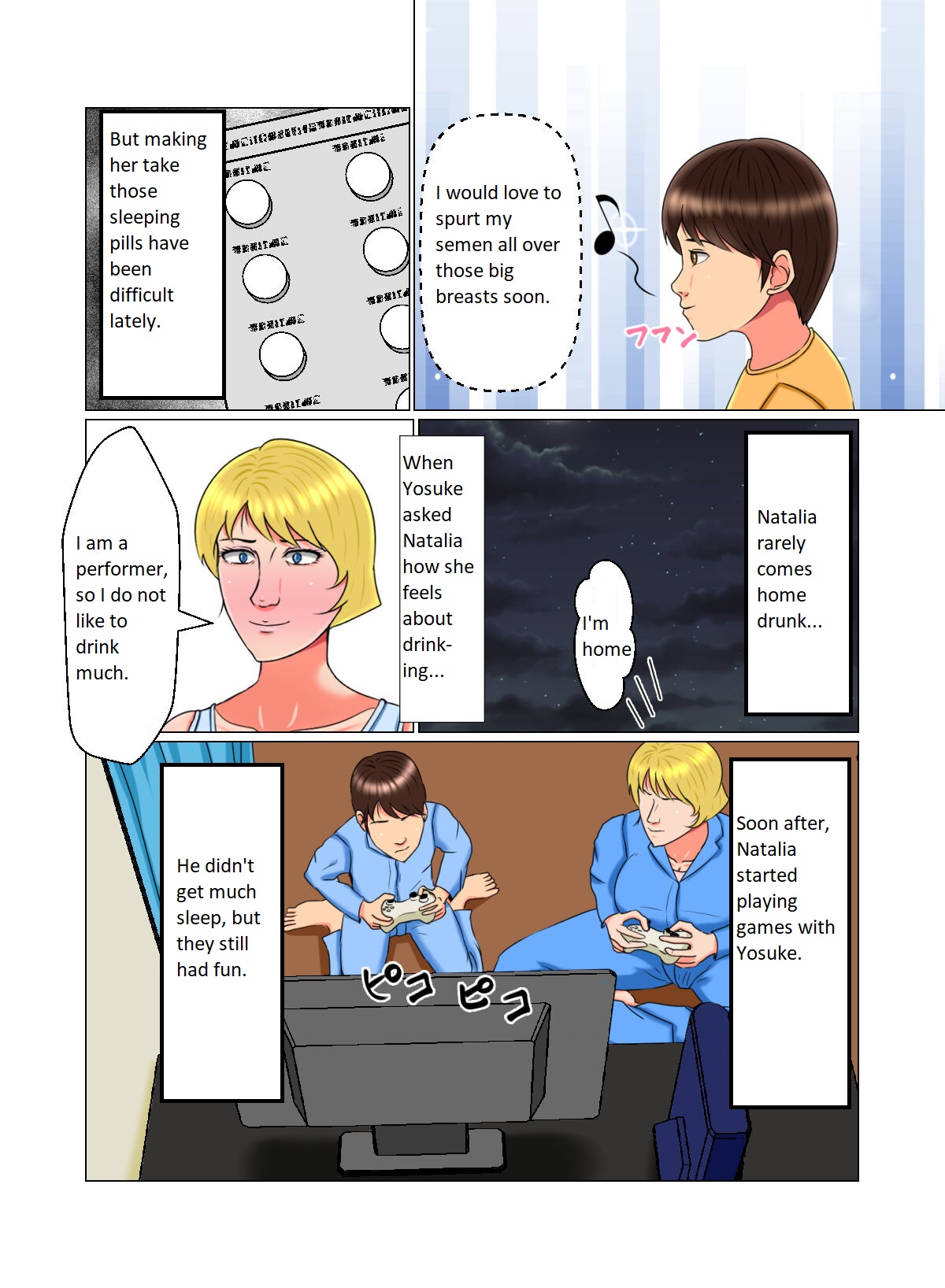 [Minna no Kyonyuutou]Suimin Kan Ninshin Vol. 2 "Natalia" | Sleep Rape Pregnancy Vol. 2 "Natalia"[English] Page 15