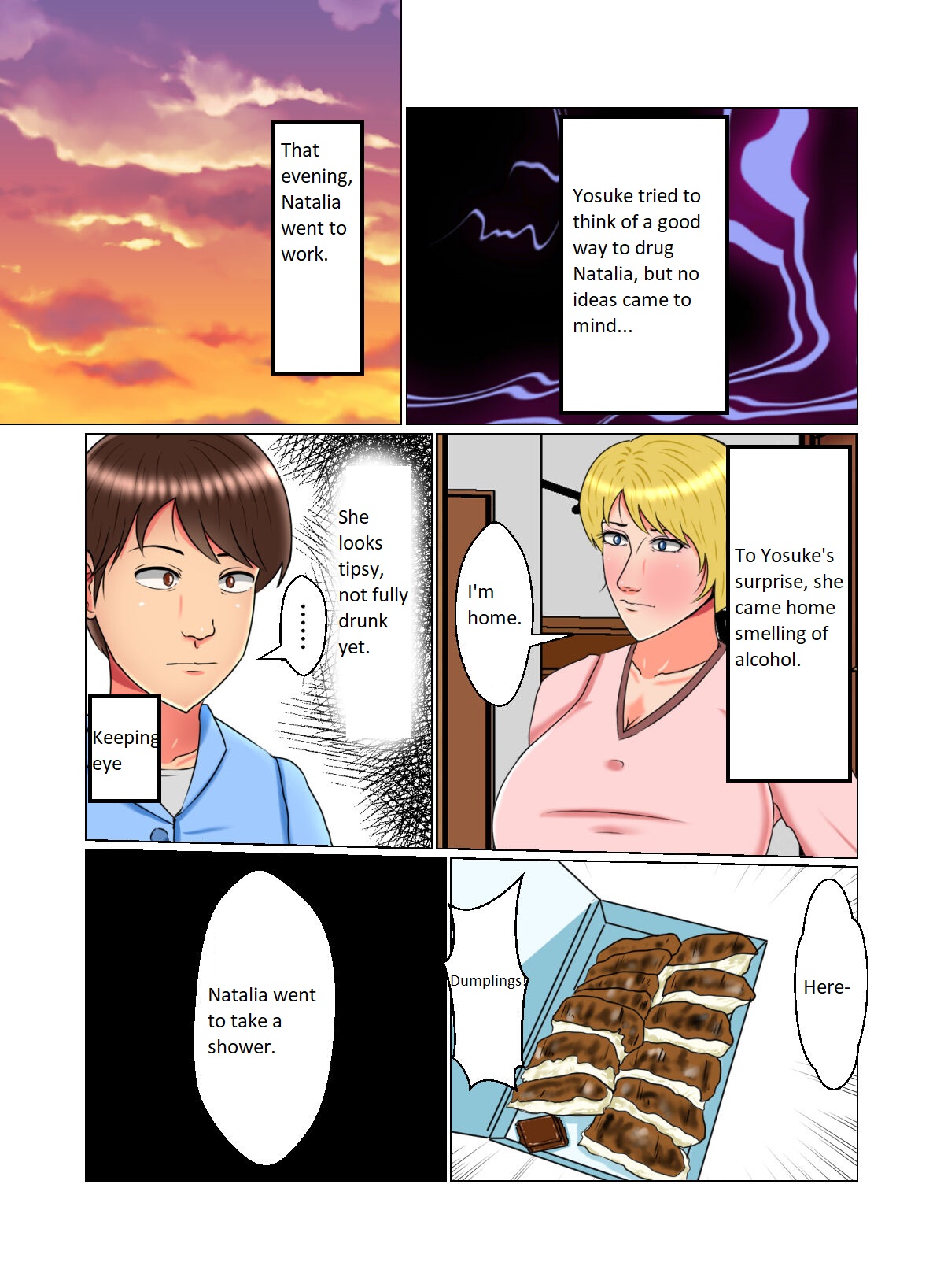 [Minna no Kyonyuutou]Suimin Kan Ninshin Vol. 2 "Natalia" | Sleep Rape Pregnancy Vol. 2 "Natalia"[English] Page 19