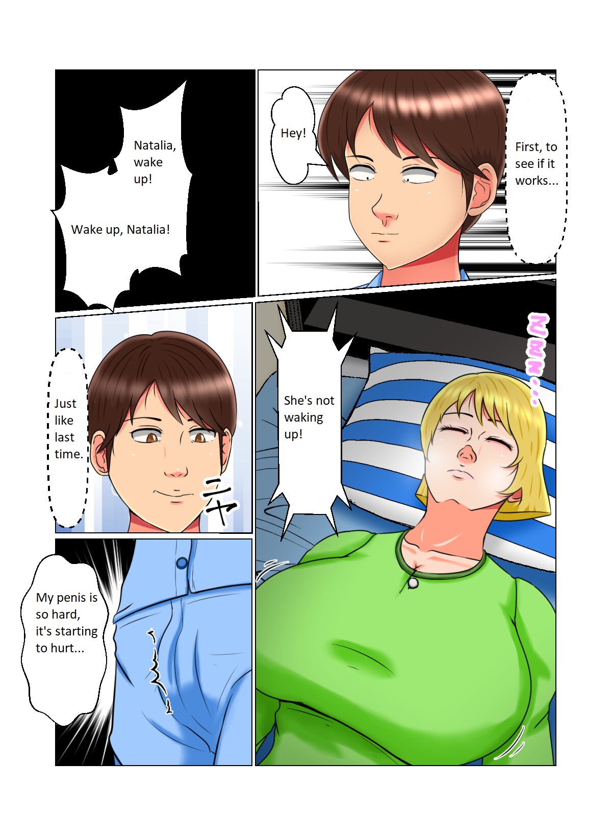 [Minna no Kyonyuutou]Suimin Kan Ninshin Vol. 2 "Natalia" | Sleep Rape Pregnancy Vol. 2 "Natalia"[English] Page 30