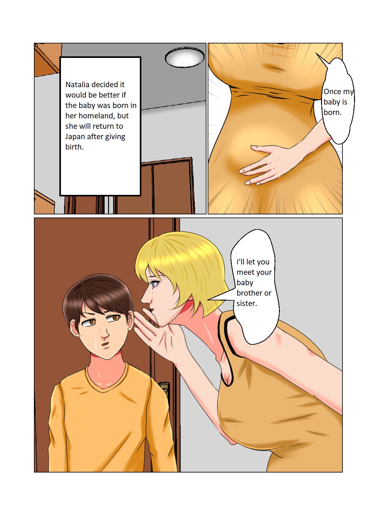 [Minna no Kyonyuutou]Suimin Kan Ninshin Vol. 2 "Natalia" | Sleep Rape Pregnancy Vol. 2 "Natalia"[English] Page 54