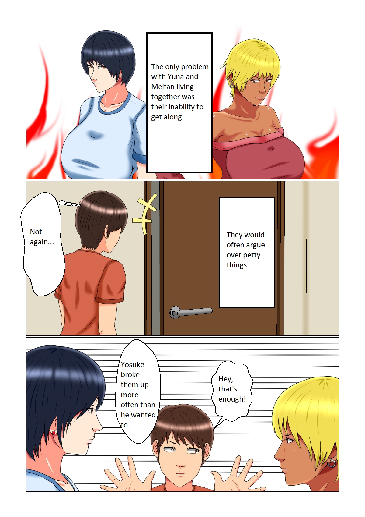 [Minna no Kyonyuutou]Sleep Rape Pregnancy Vol. 3 "Yuna and Meifan" Page 12