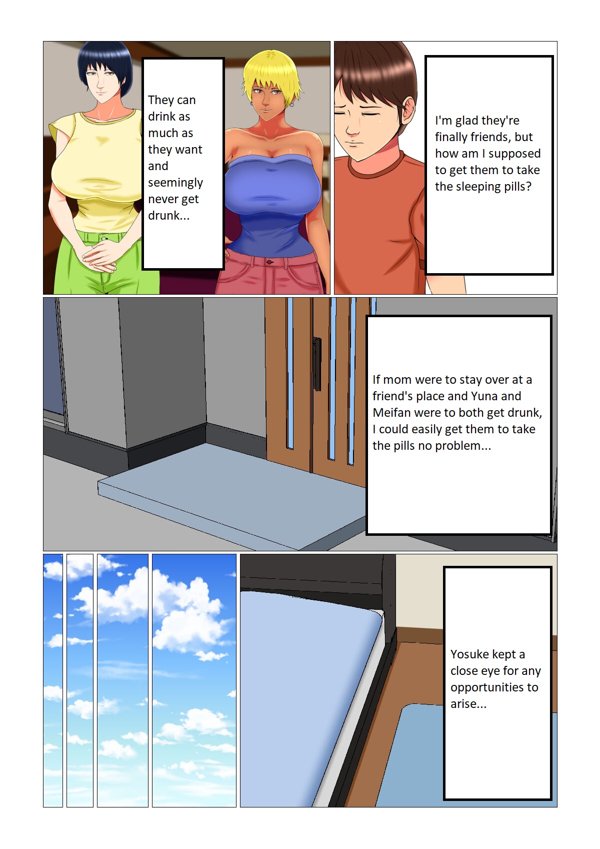 [Minna no Kyonyuutou]Sleep Rape Pregnancy Vol. 3 "Yuna and Meifan" Page 16
