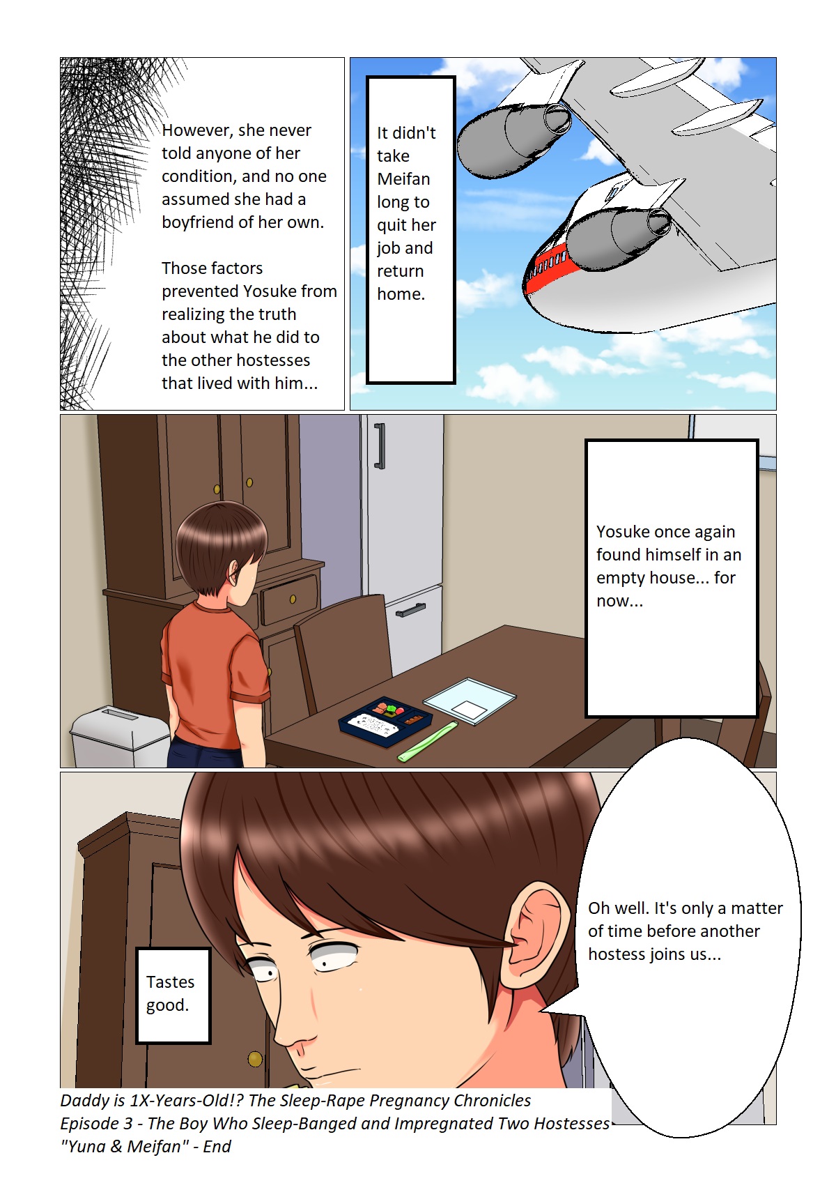 [Minna no Kyonyuutou]Sleep Rape Pregnancy Vol. 3 "Yuna and Meifan" Page 55