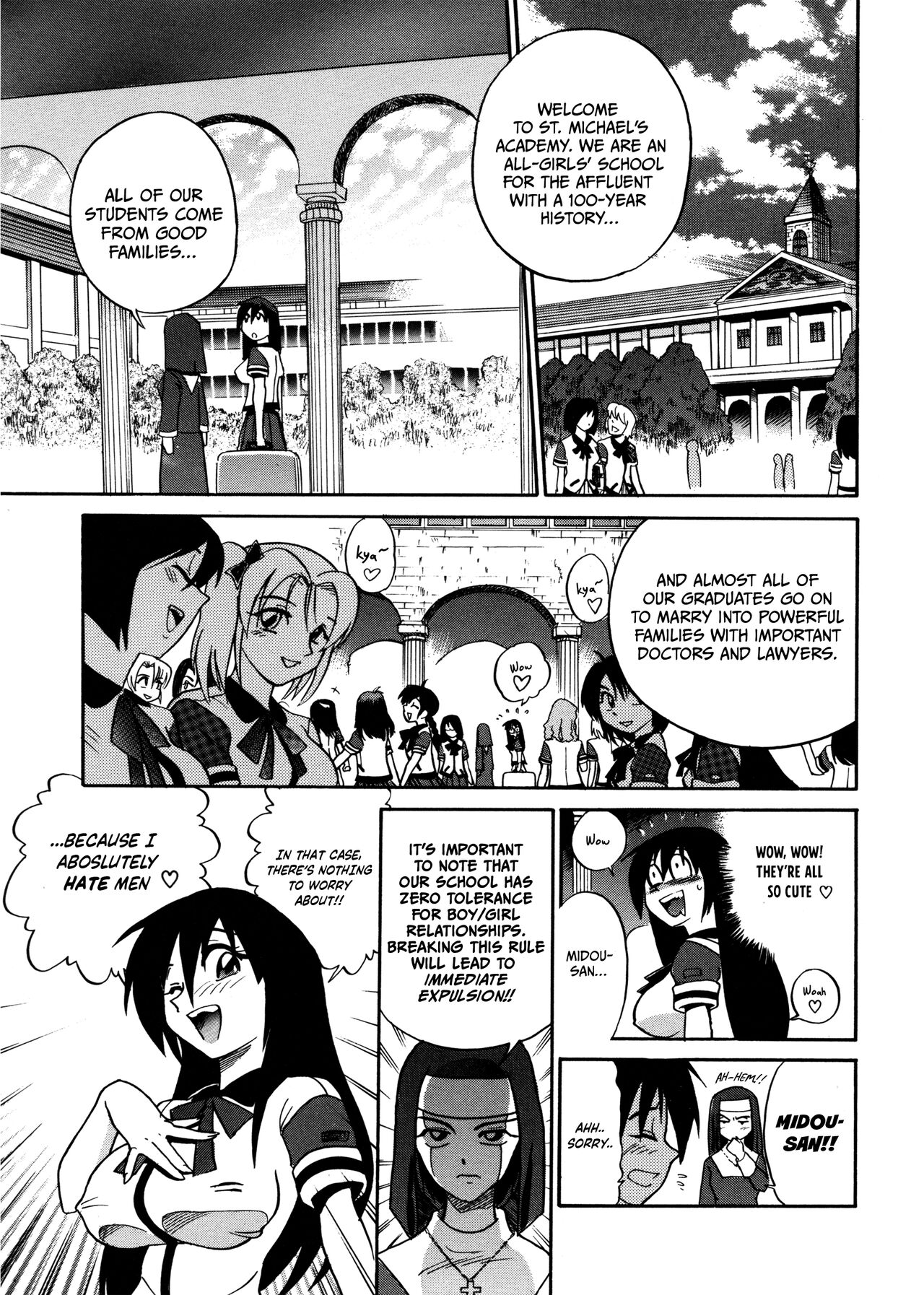 [DISTANCE]Michael Keikaku ~Kyou kara Boku wa Onnanoko~ 1[English] [Biddoofus] Page 10