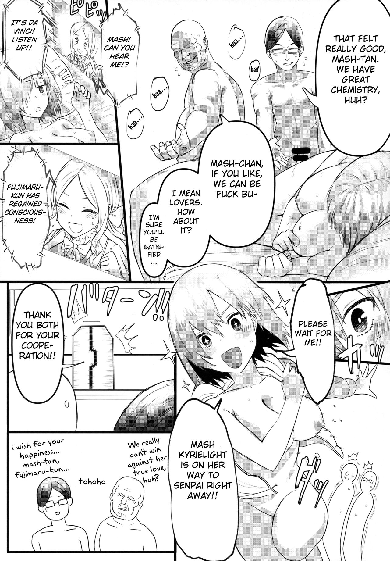 (C102) [Suihanya (Okome Taberu)]Senpai no Tame ni NTR Mash!(Fate/Grand Order) [English] [FC] Page 24