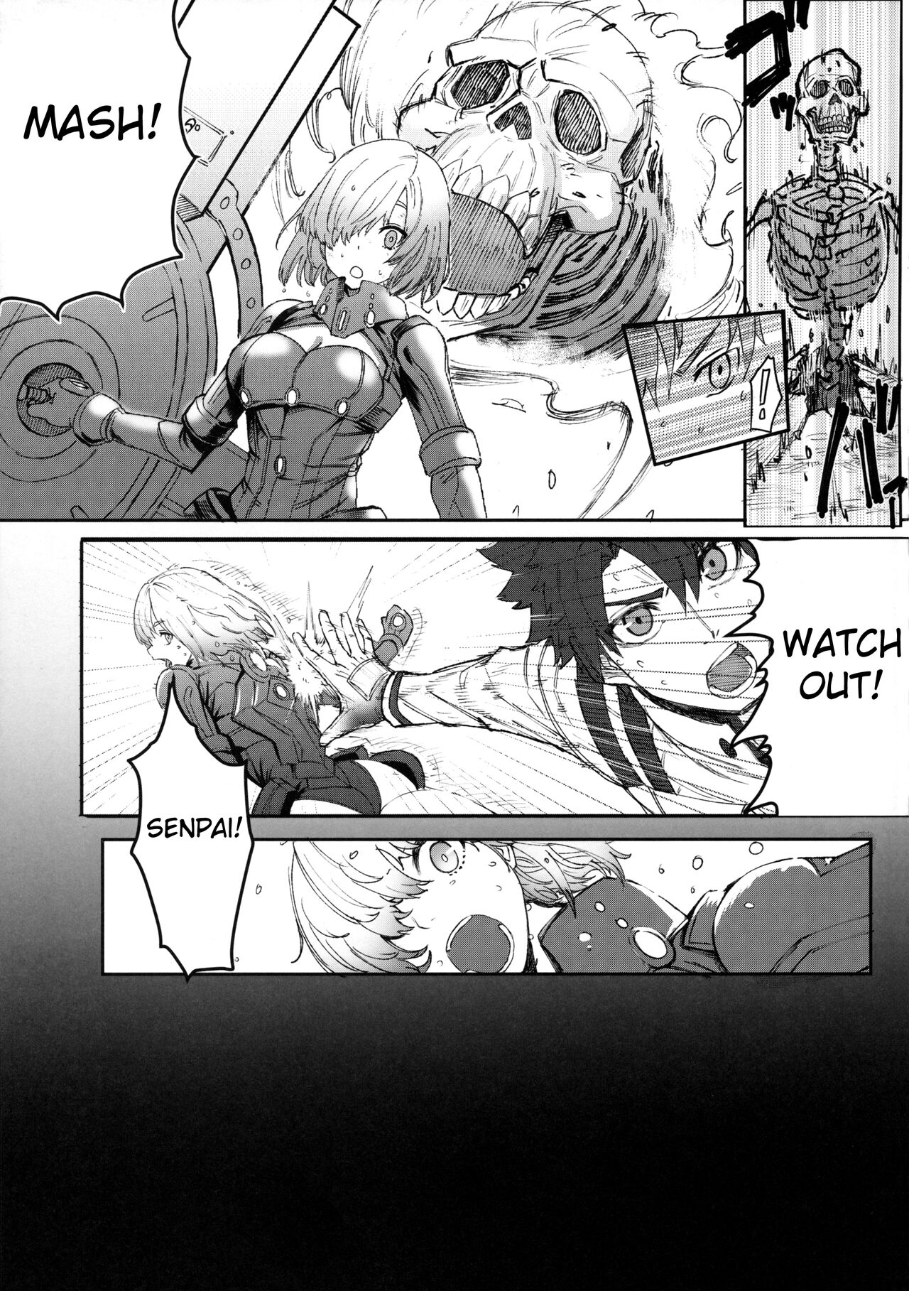 (C102) [Suihanya (Okome Taberu)]Senpai no Tame ni NTR Mash!(Fate/Grand Order) [English] [FC] Page 4