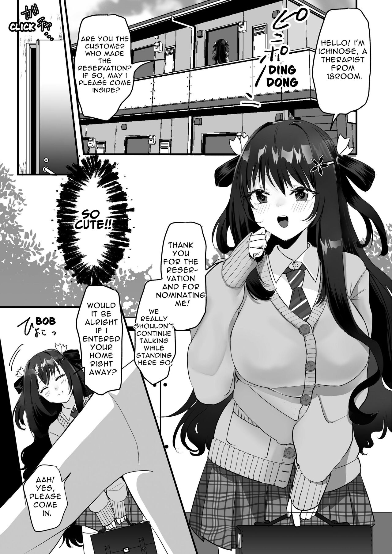 [Whisp (Wada-chin)]Isshūkan, gen'eki JK to o ma n ko mansai no dōsei[English] [tsuyoshi] Page 2