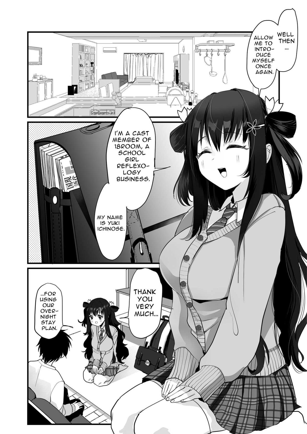 [Whisp (Wada-chin)]Isshūkan, gen'eki JK to o ma n ko mansai no dōsei[English] [tsuyoshi] Page 3