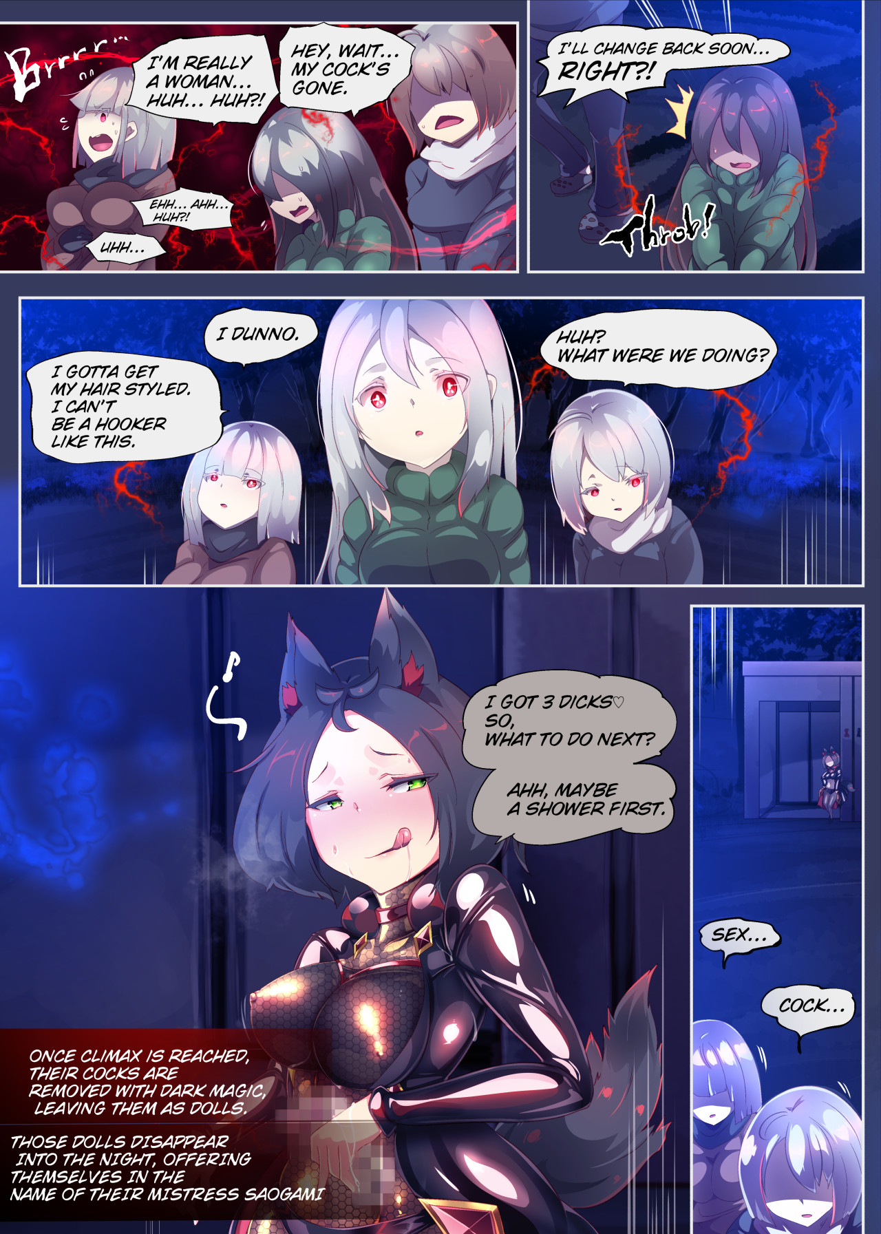 [YaseumaLo-RU (Teishoku, Netsuki Noyoto)]Feminized Introvert Becomes Saogami's Obedient Kemomimi Slut[English] Page 15