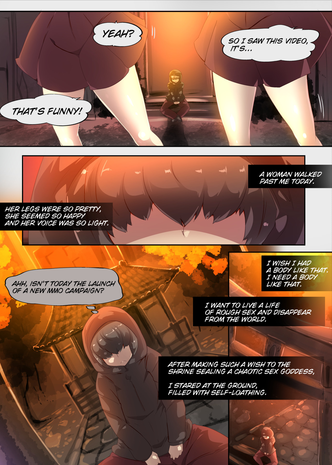 [YaseumaLo-RU (Teishoku, Netsuki Noyoto)]Feminized Introvert Becomes Saogami's Obedient Kemomimi Slut[English] Page 2