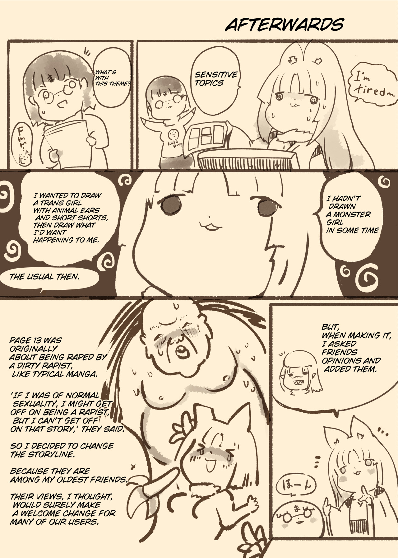 [YaseumaLo-RU (Teishoku, Netsuki Noyoto)]Feminized Introvert Becomes Saogami's Obedient Kemomimi Slut[English] Page 40