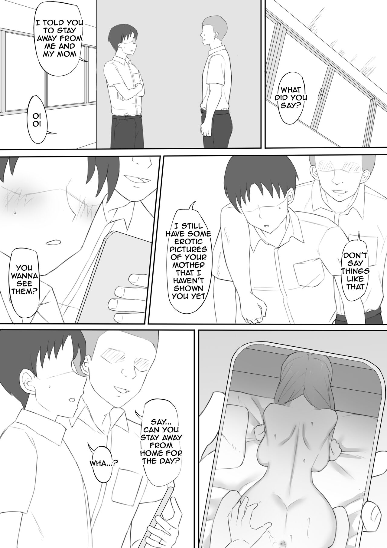 [Muripoyo]Odosare Haha | Blackmailed Mother[English] Page 23