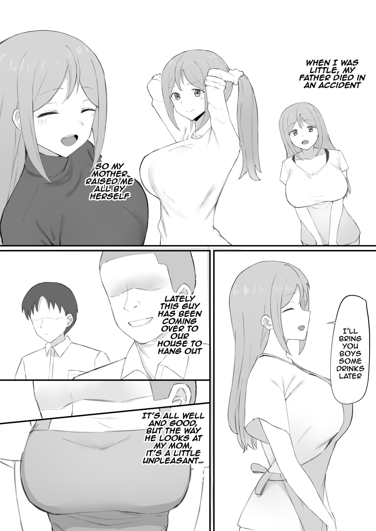 [Muripoyo]Odosare Haha | Blackmailed Mother[English] Page 3