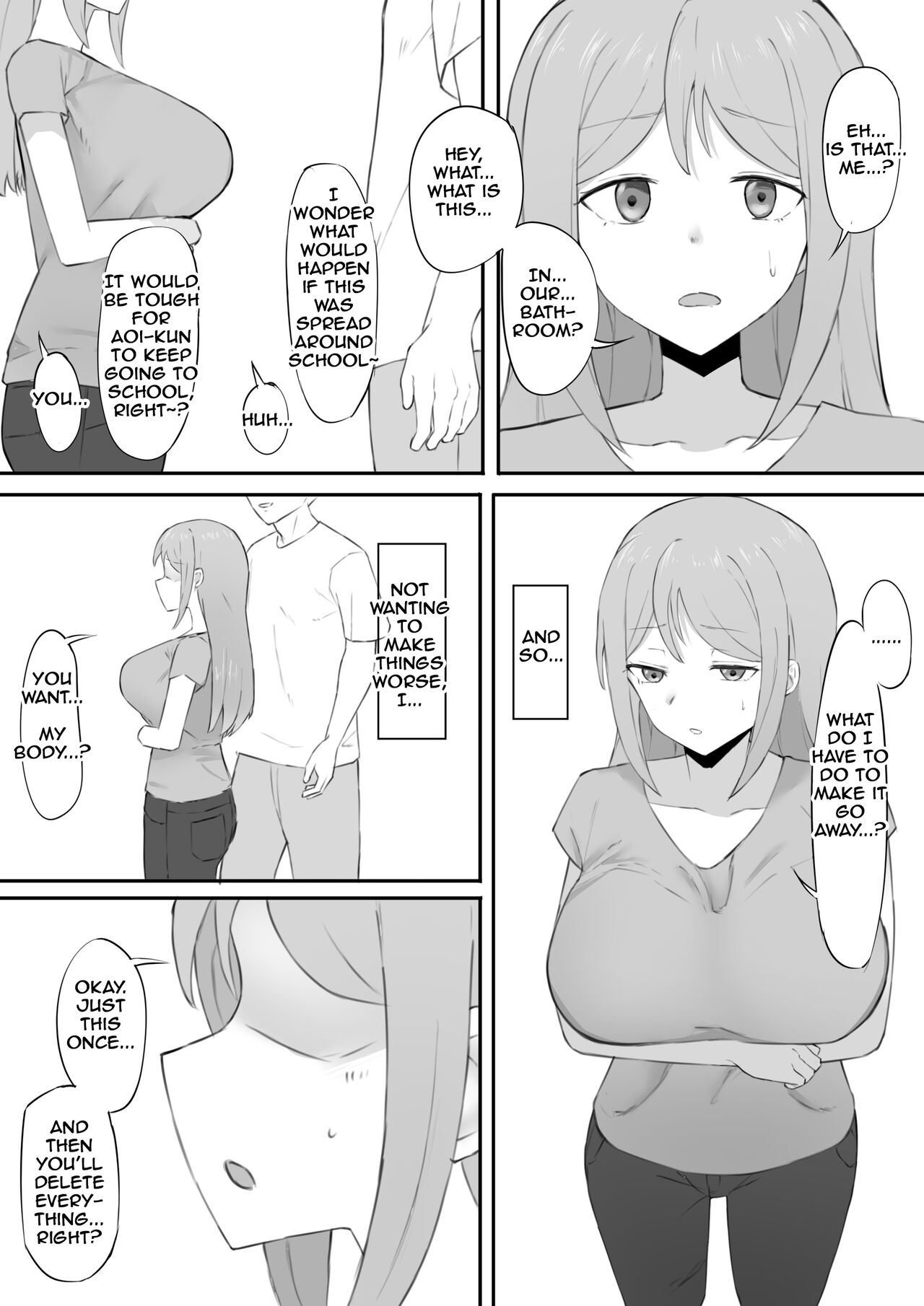 [Muripoyo]Odosare Haha | Blackmailed Mother[English] Page 7