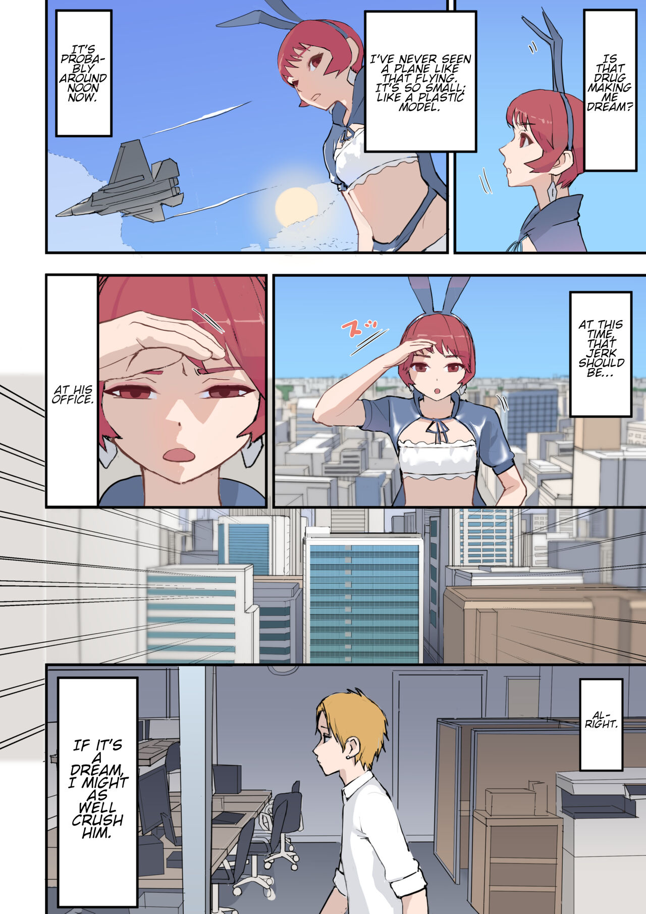 [Salad Chicken A]Fukushuu wa Kado Ona de | Revenge with Corner Masturbation[English] Page 6