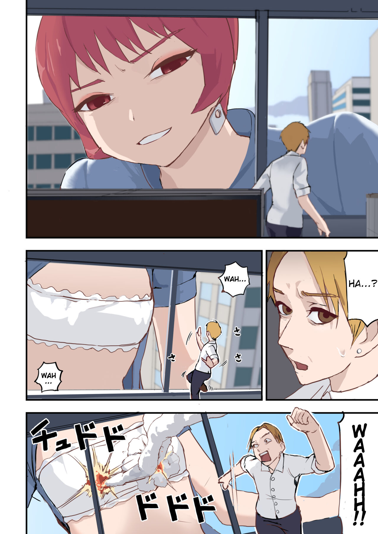 [Salad Chicken A]Fukushuu wa Kado Ona de | Revenge with Corner Masturbation[English] Page 8