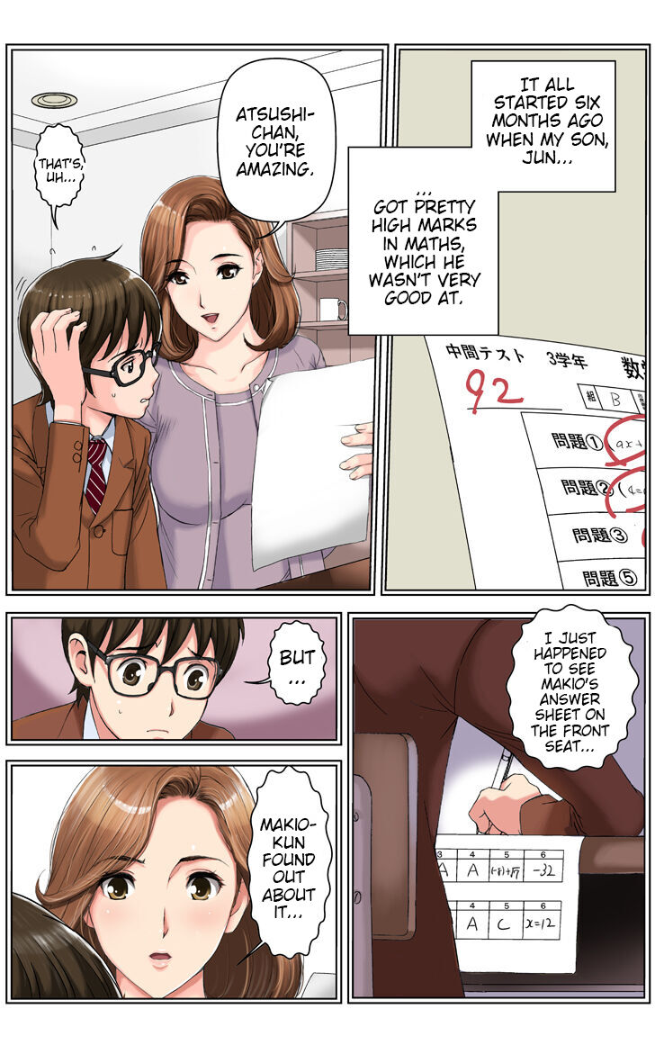 [karukiya]My Mother Will Be My Classmate's Toy For 3 Days During The Exam Period - Chapter 1 Asami Arc[English] [Bamboozalator] Page 32
