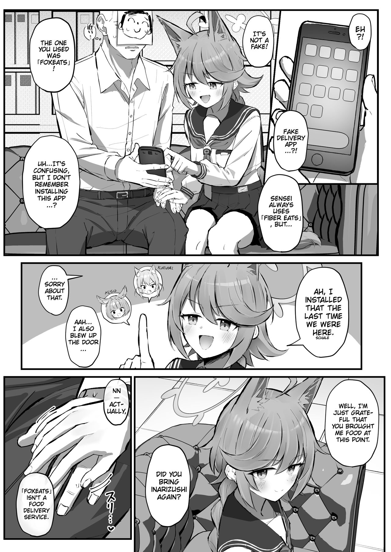 [Sakaetenai desu. (Sakae)]FOX EATS de-su(Blue Archive) [English] [Digital] Page 3