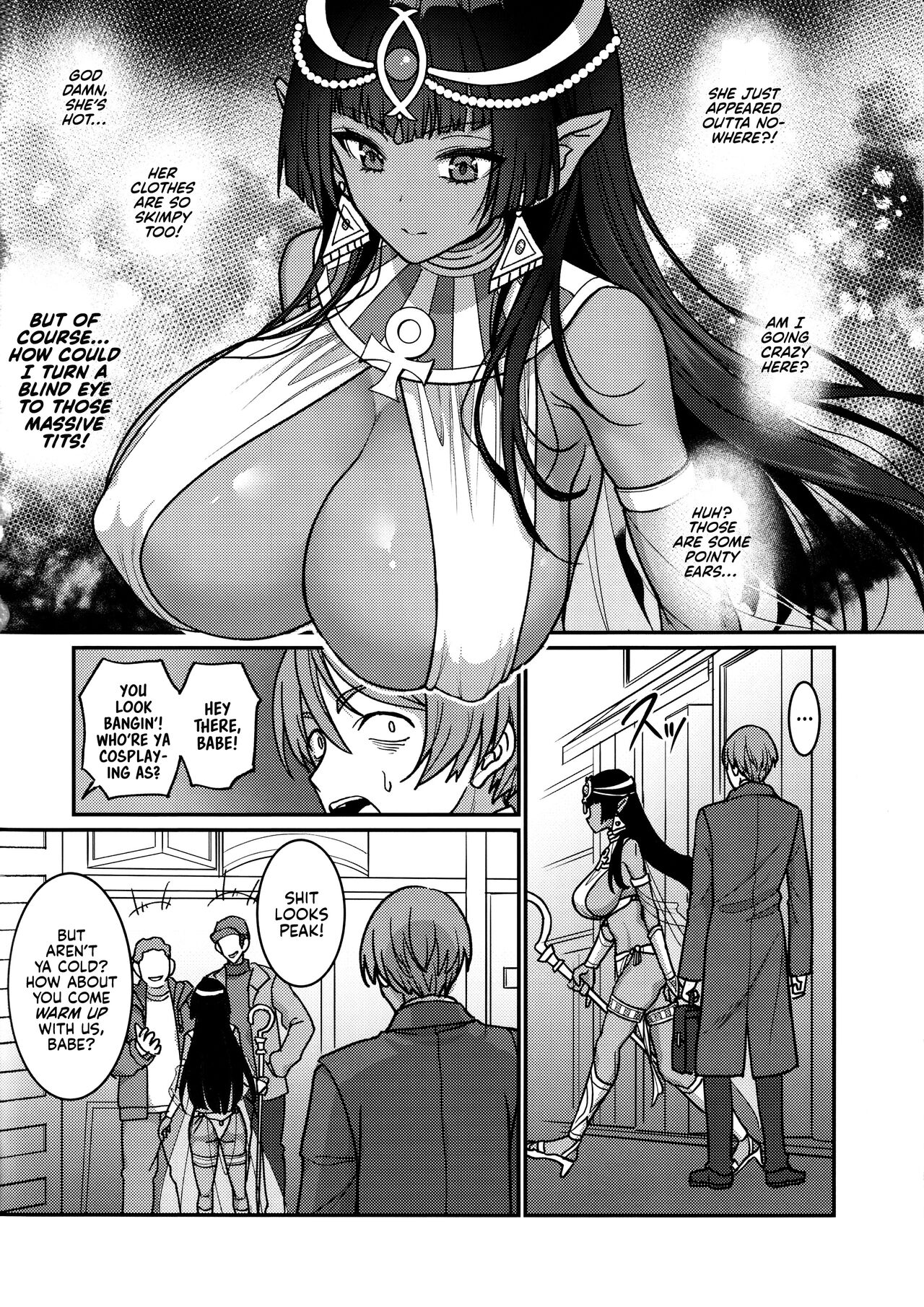 (C103) [Yohsyuan (Son Yohsyu)]Muchi Muchi Kasshoku Oujo to Yarimakuri Dousei Seikatsu | Non-stop Fucking at Home With This Dummy Thicc Chocolate Princess[English] [Kyuume] Page 3