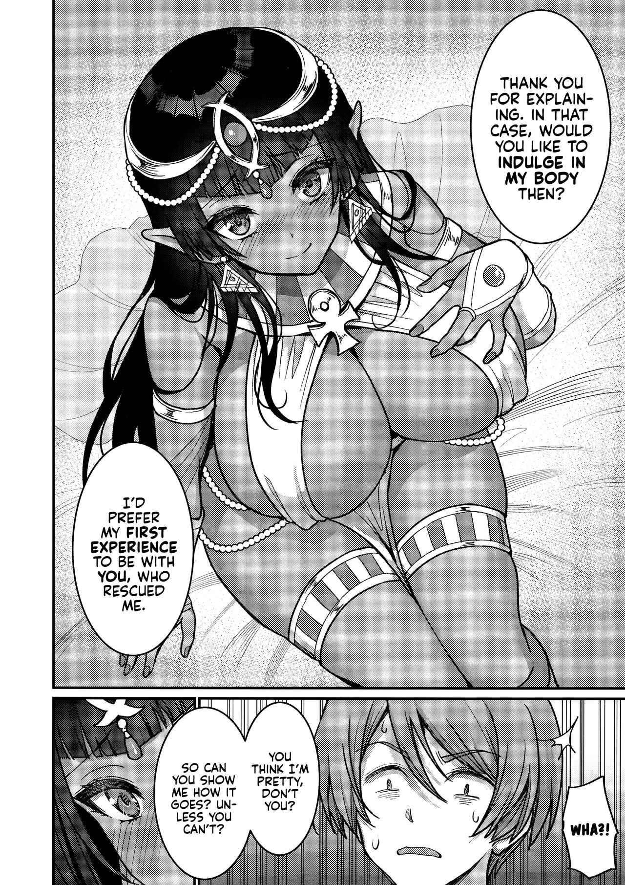 (C103) [Yohsyuan (Son Yohsyu)]Muchi Muchi Kasshoku Oujo to Yarimakuri Dousei Seikatsu | Non-stop Fucking at Home With This Dummy Thicc Chocolate Princess[English] [Kyuume] Page 9