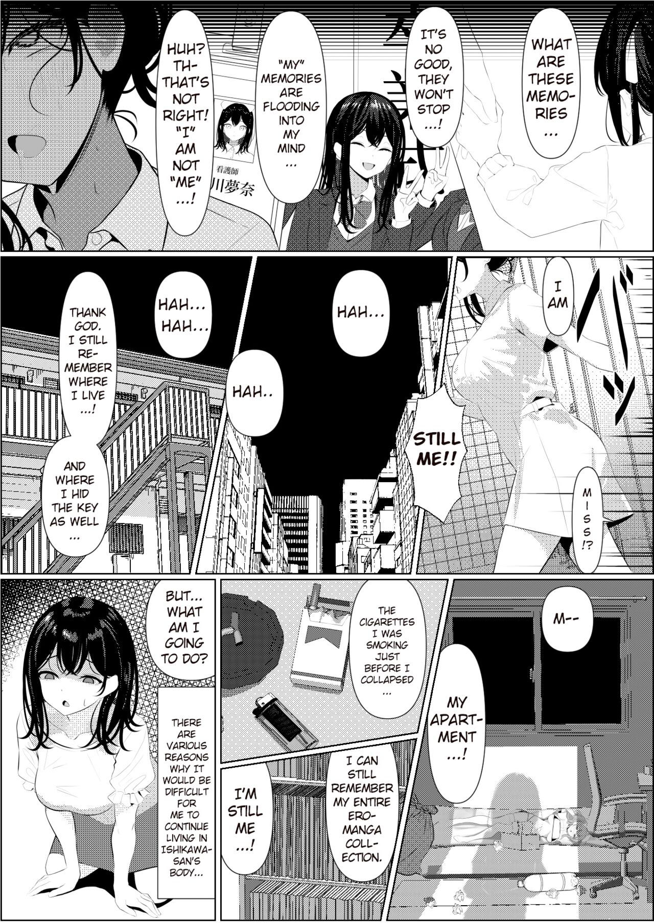 [Oden Ohgan (TuriSasu)]Bocchi de Shinda Ore ga Bishoujo Nurse ni Natta Hanashi | The Story of How I Died Alone and Became a Sexy Nurse[English] [Tiftl] [Digital] Page 13