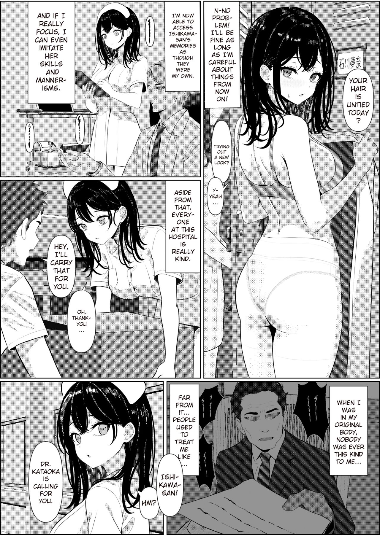 [Oden Ohgan (TuriSasu)]Bocchi de Shinda Ore ga Bishoujo Nurse ni Natta Hanashi | The Story of How I Died Alone and Became a Sexy Nurse[English] [Tiftl] [Digital] Page 20