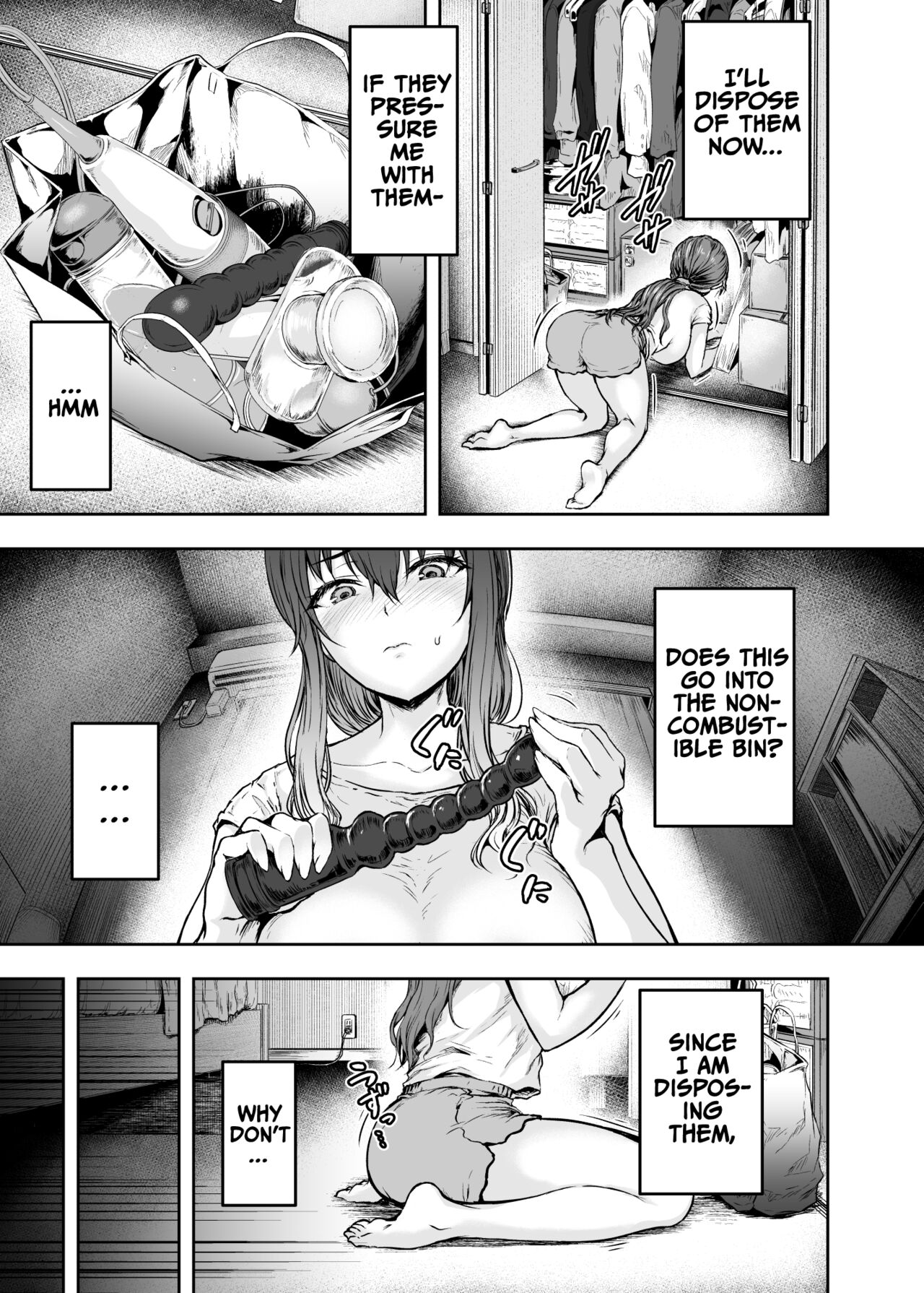 [Sazareito (Ohnaka Ito)]Watashi... Kaerare Chaimashita. 3 -AroThir OL ga Yarichin Daigakusei-tachi no Chinpo ni Dohamari suru made-[English] [SquigglesJPTeam] Page 16