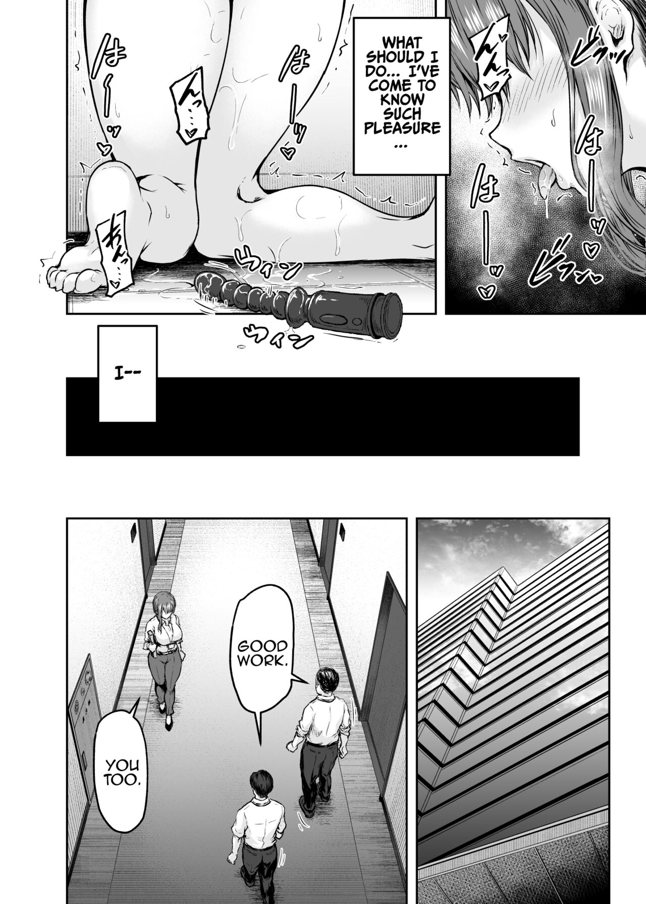 [Sazareito (Ohnaka Ito)]Watashi... Kaerare Chaimashita. 3 -AroThir OL ga Yarichin Daigakusei-tachi no Chinpo ni Dohamari suru made-[English] [SquigglesJPTeam] Page 21