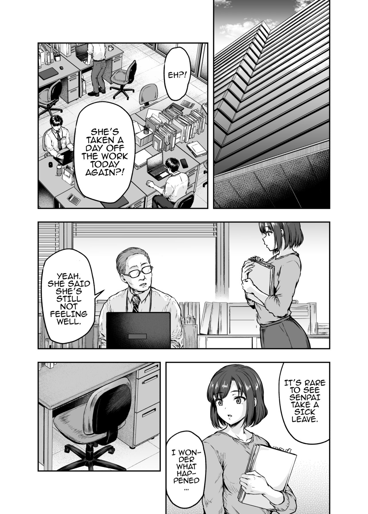 [Sazareito (Ohnaka Ito)]Watashi... Kaerare Chaimashita. 3 -AroThir OL ga Yarichin Daigakusei-tachi no Chinpo ni Dohamari suru made-[English] [SquigglesJPTeam] Page 56