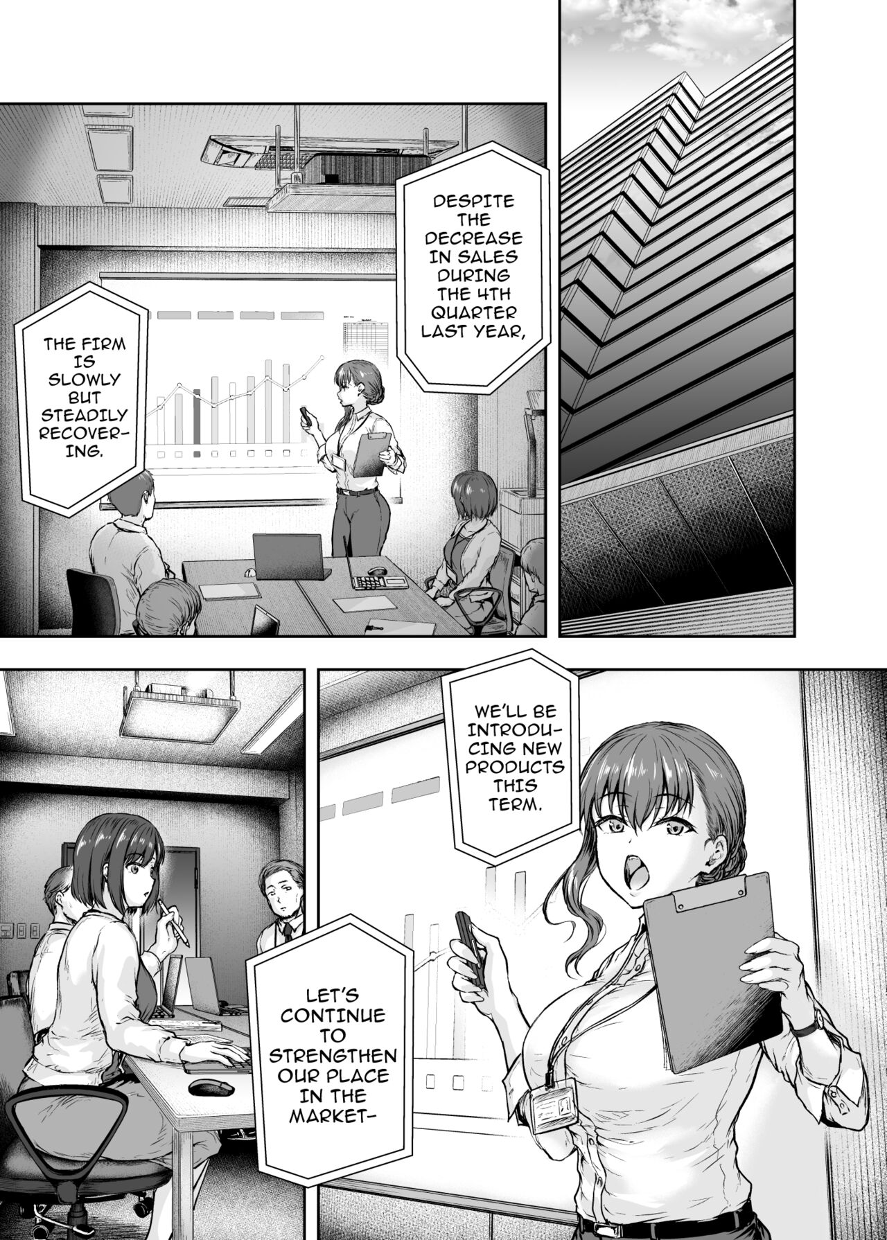 [Sazareito (Ohnaka Ito)]Watashi... Kaerare Chaimashita. 3 -AroThir OL ga Yarichin Daigakusei-tachi no Chinpo ni Dohamari suru made-[English] [SquigglesJPTeam] Page 8