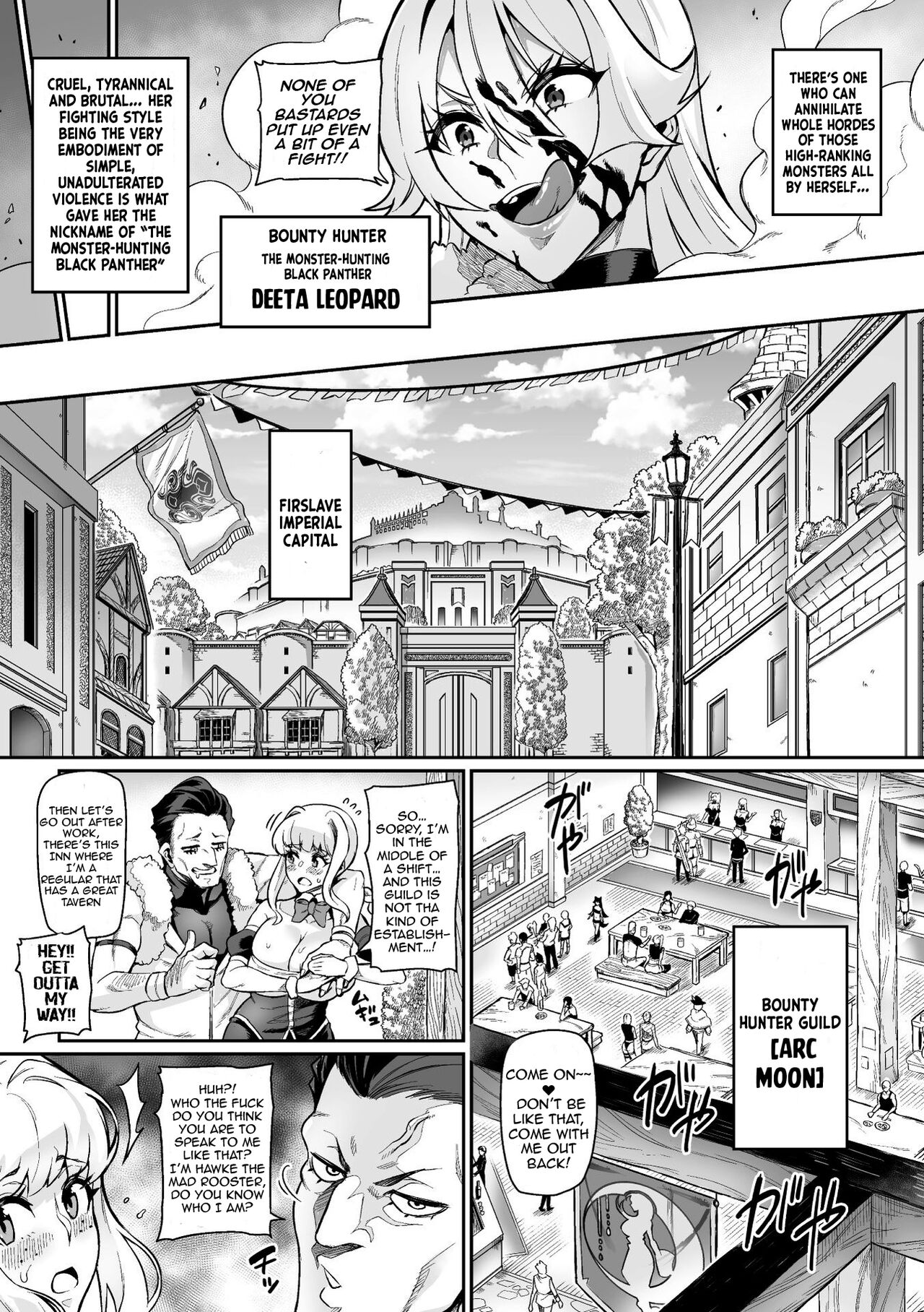 [Hatoba Akane]Youkoso! Inma Shoukan Arcadia Ego Ch. 1 / Welcome to the Succubus Brothel Arcadia Ego Ch.1(English) {EL JEFE Hentai Truck} Page 4