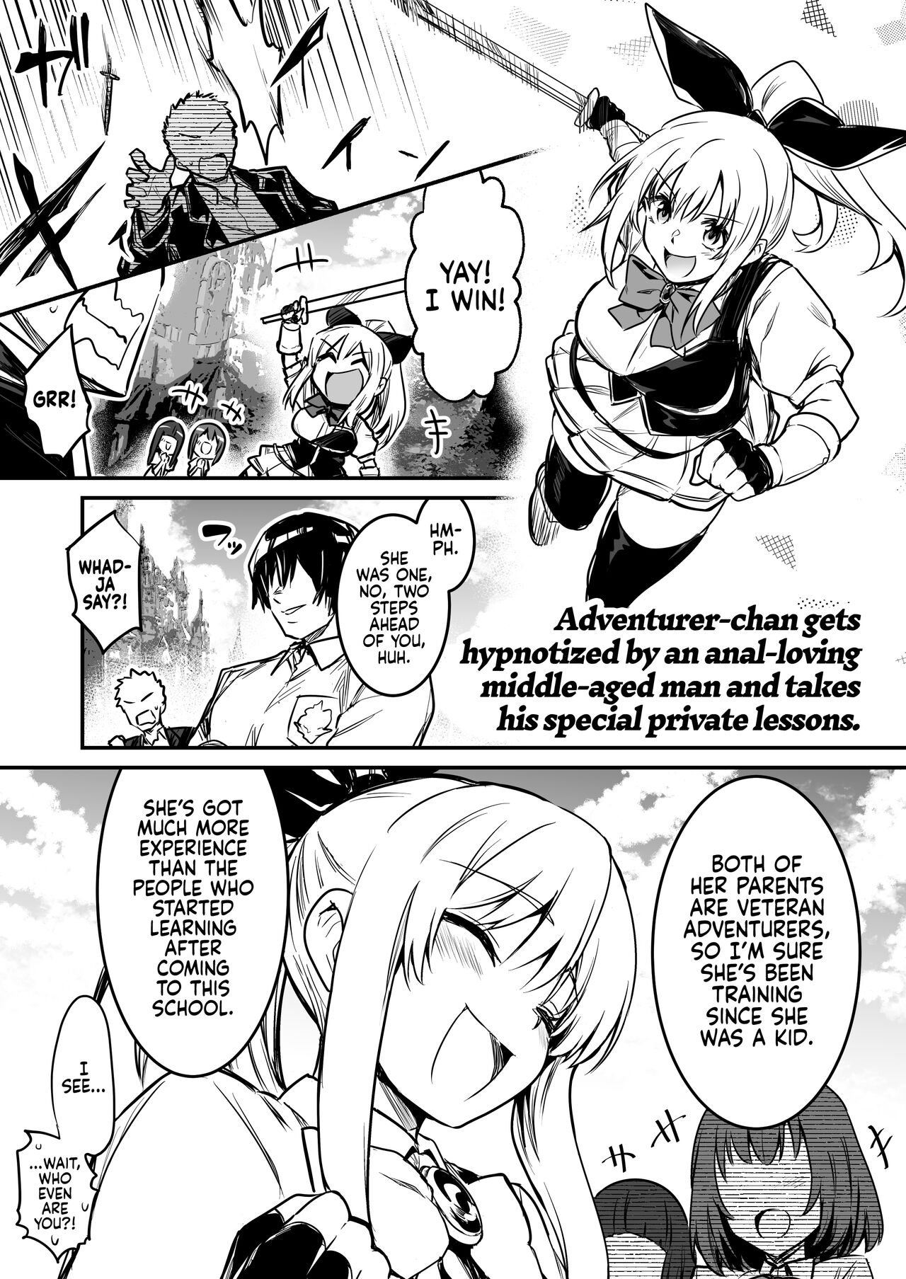 [Shigure Ebi (LeftHand)]Boukensha-chan to Ecchi na Bouken 1 | Adventurer-chan and her Lewd Adventure Vol. 1[English] [head empty] [Digital] Page 110