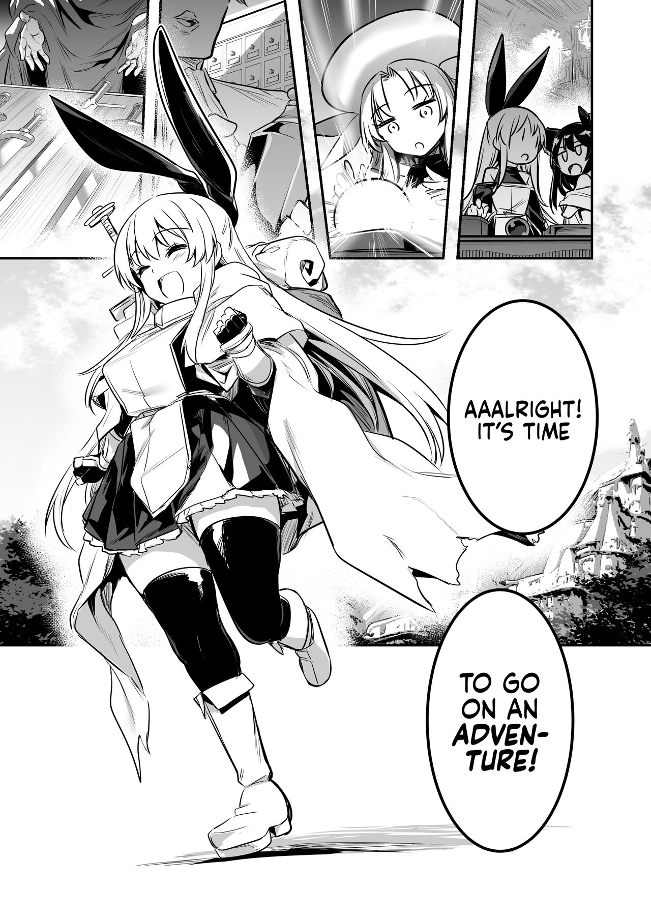 [Shigure Ebi (LeftHand)]Boukensha-chan to Ecchi na Bouken 1 | Adventurer-chan and her Lewd Adventure Vol. 1[English] [head empty] [Digital] Page 4
