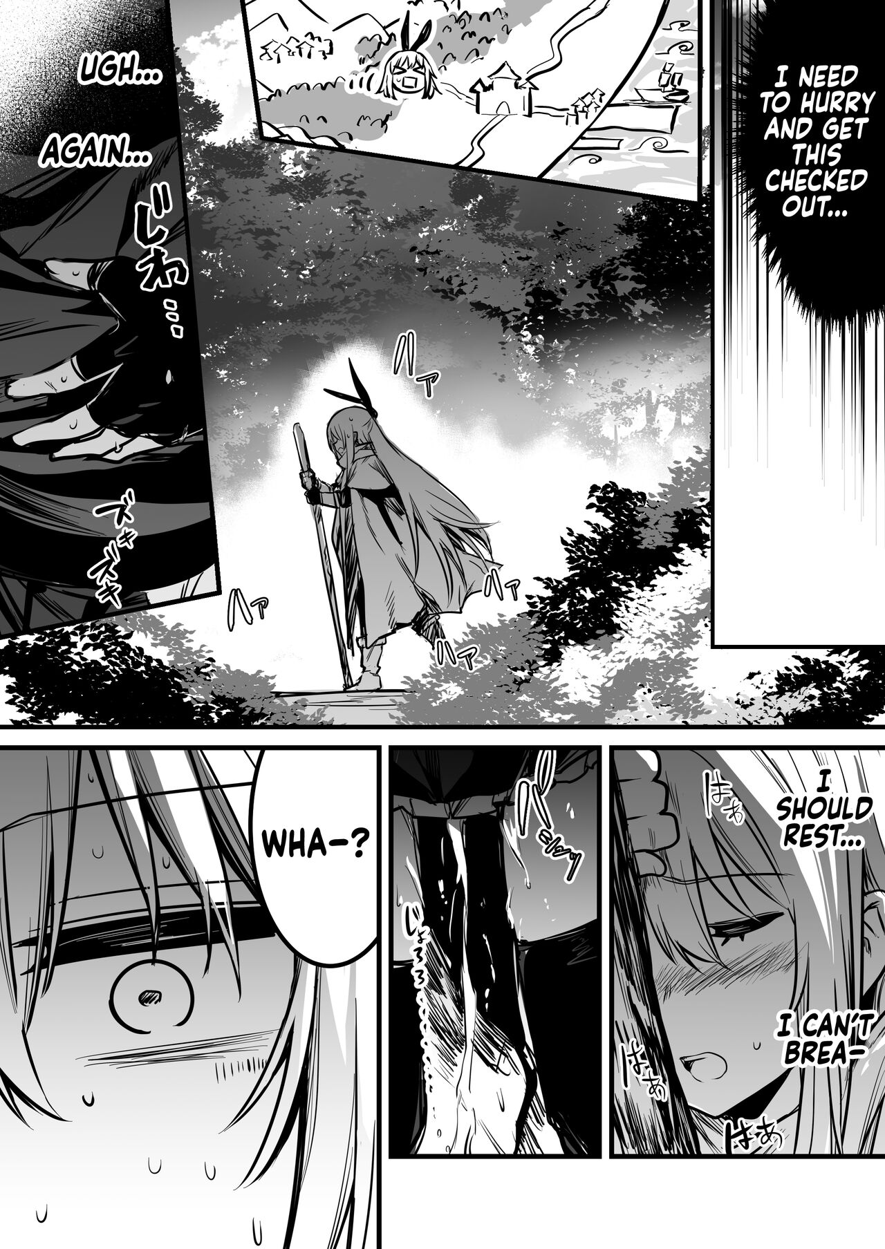 [Shigure Ebi (LeftHand)]Boukensha-chan to Ecchi na Bouken 1 | Adventurer-chan and her Lewd Adventure Vol. 1[English] [head empty] [Digital] Page 57