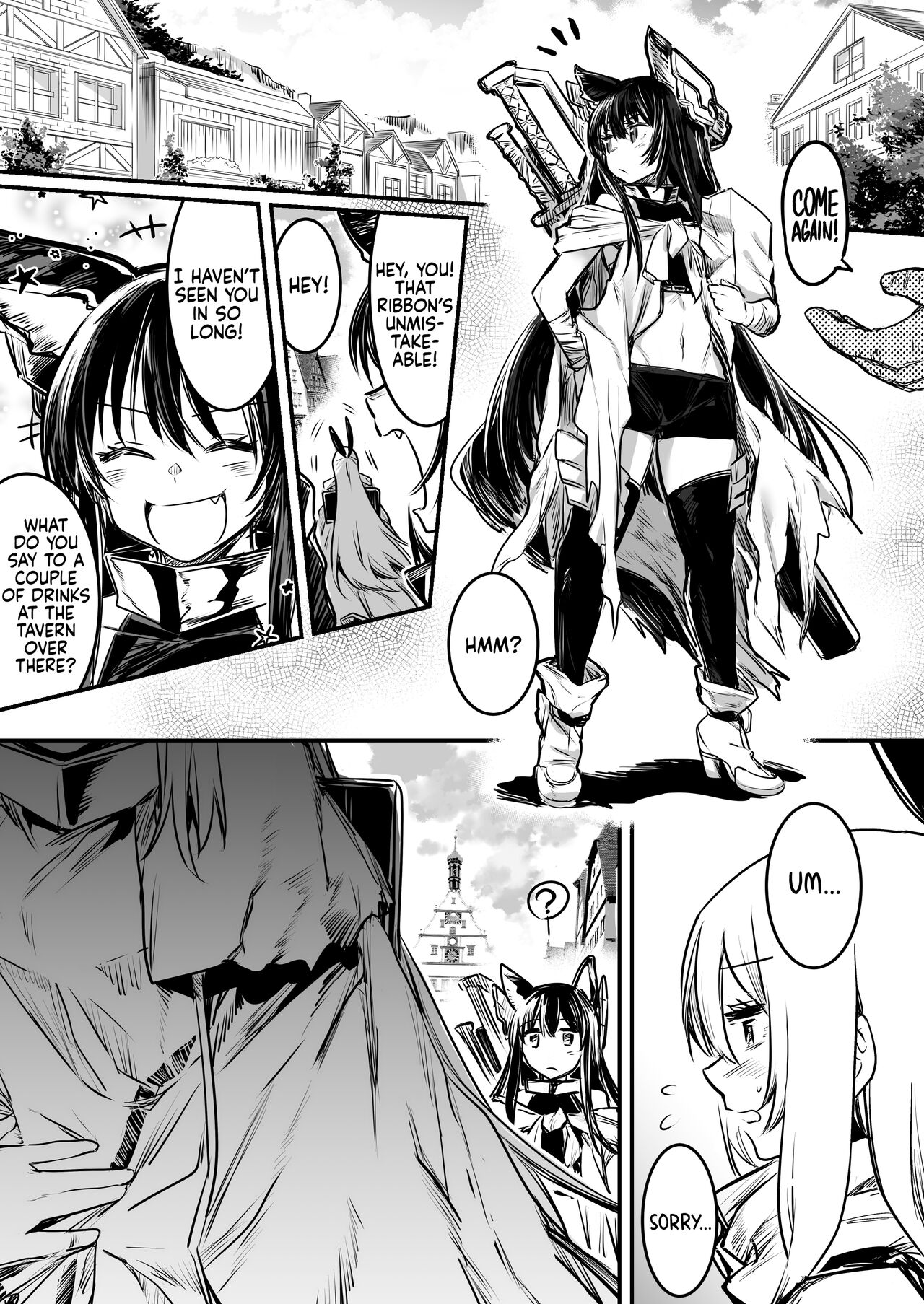 [Shigure Ebi (LeftHand)]Boukensha-chan to Ecchi na Bouken 1 | Adventurer-chan and her Lewd Adventure Vol. 1[English] [head empty] [Digital] Page 72