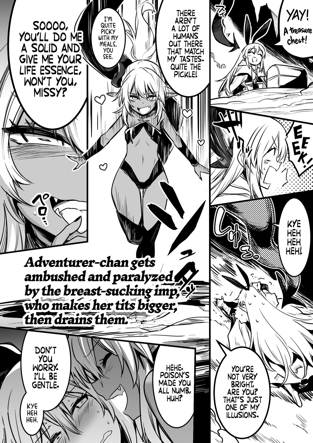 [Shigure Ebi (LeftHand)]Boukensha-chan to Ecchi na Bouken 1 | Adventurer-chan and her Lewd Adventure Vol. 1[English] [head empty] [Digital] Page 85