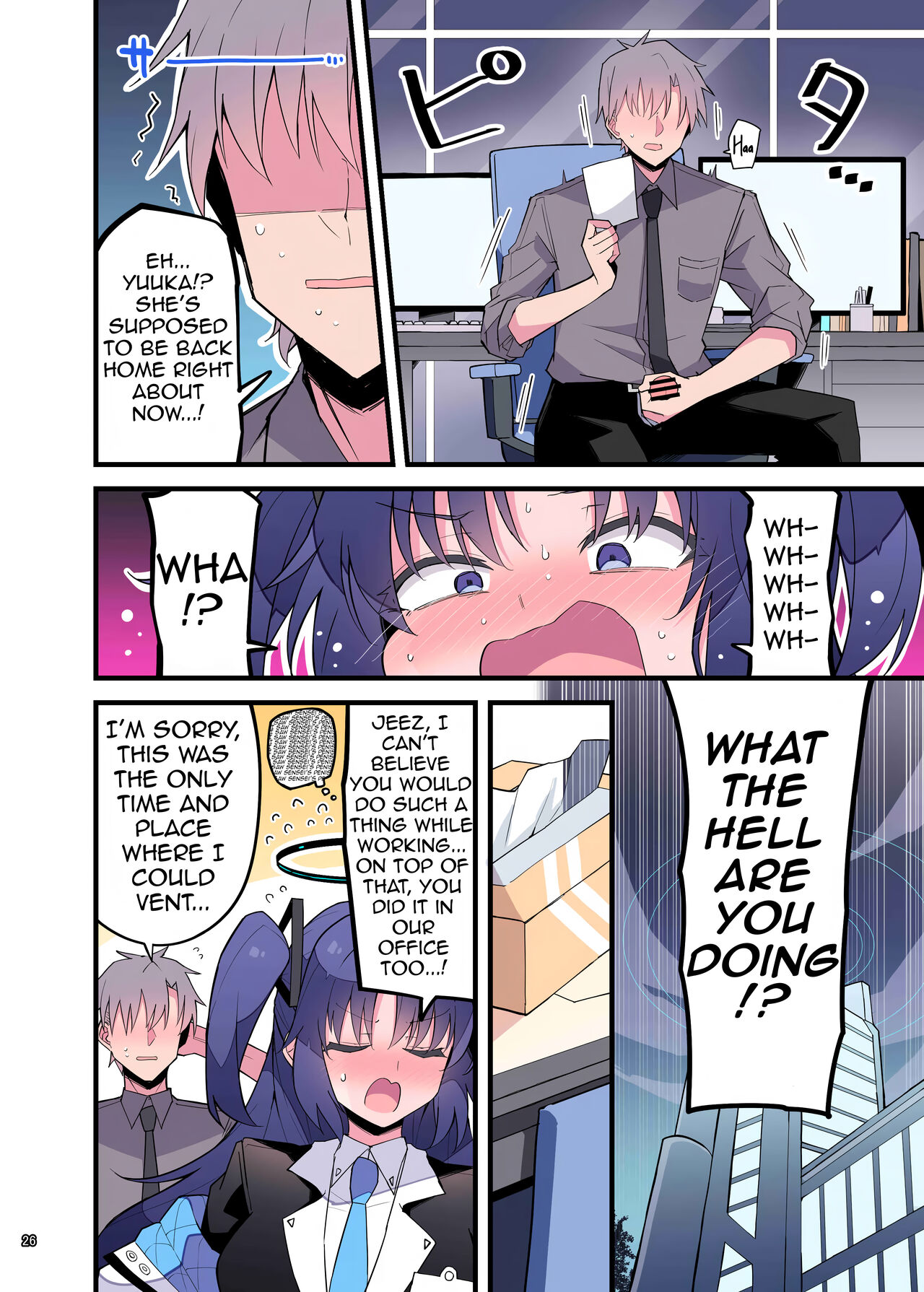 [Kakuzatou (Various)]BluArch Icha Love Ero Goudou "Zetsurin Taisai"(Blue Archive) [English] [Shiririn] [Digital] Page 28
