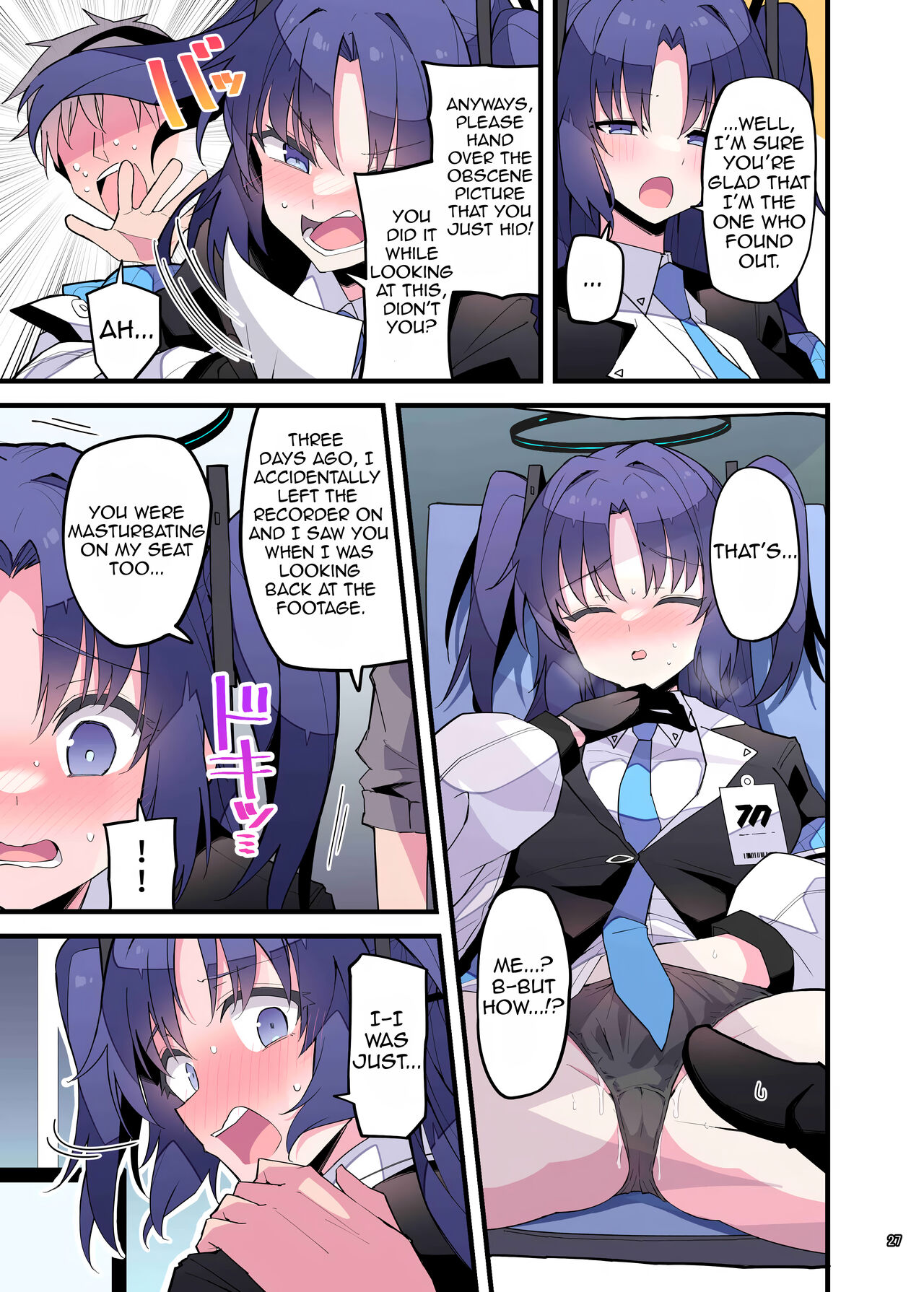 [Kakuzatou (Various)]BluArch Icha Love Ero Goudou "Zetsurin Taisai"(Blue Archive) [English] [Shiririn] [Digital] Page 29