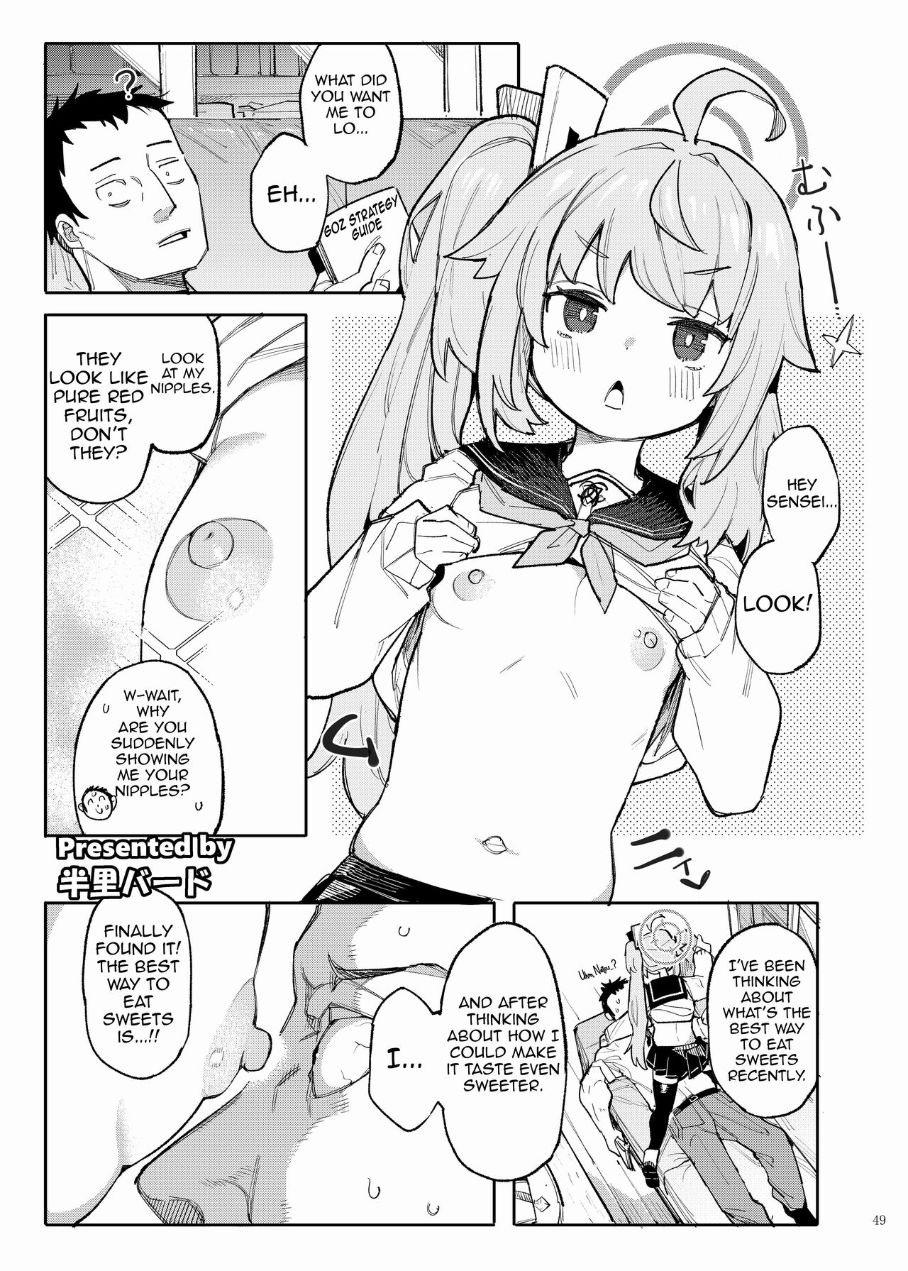 [Kakuzatou (Various)]BluArch Icha Love Ero Goudou "Zetsurin Taisai"(Blue Archive) [English] [Shiririn] [Digital] Page 51