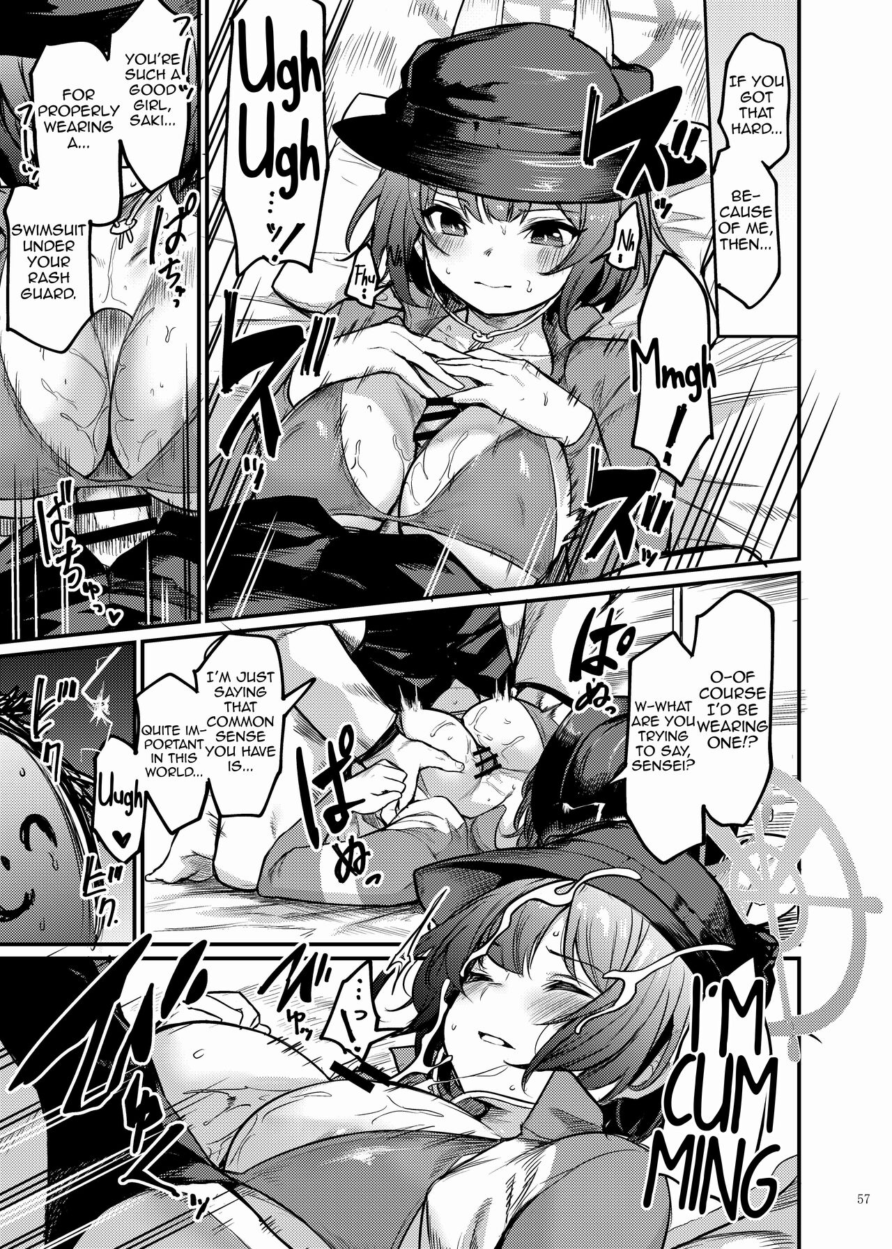 [Kakuzatou (Various)]BluArch Icha Love Ero Goudou "Zetsurin Taisai"(Blue Archive) [English] [Shiririn] [Digital] Page 59